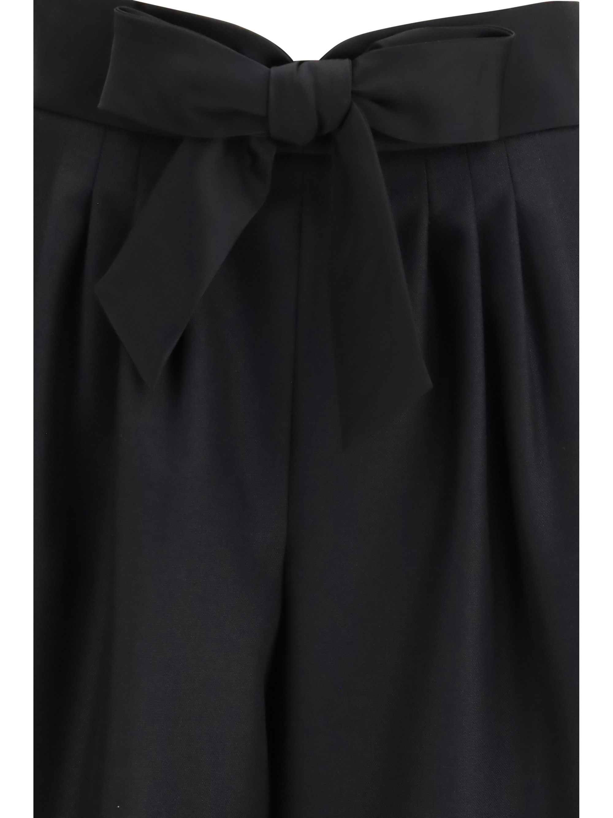 Valentino Bow-detail Bermuda Shorts Size 30" / US 8 / IT 44 - 3 Thumbnail