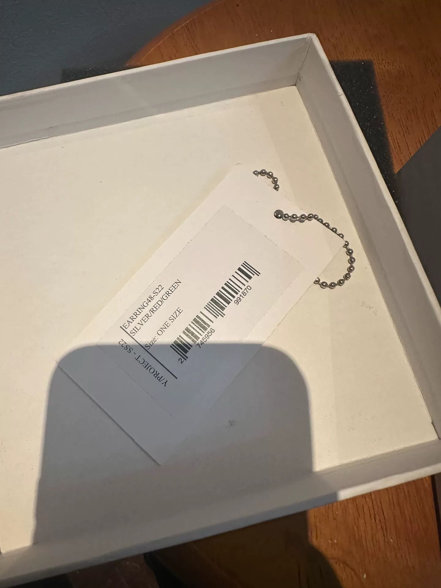Yohji Yamamoto Y/Project Rose Metal Earrings Set Size ONE SIZE - 4 Thumbnail