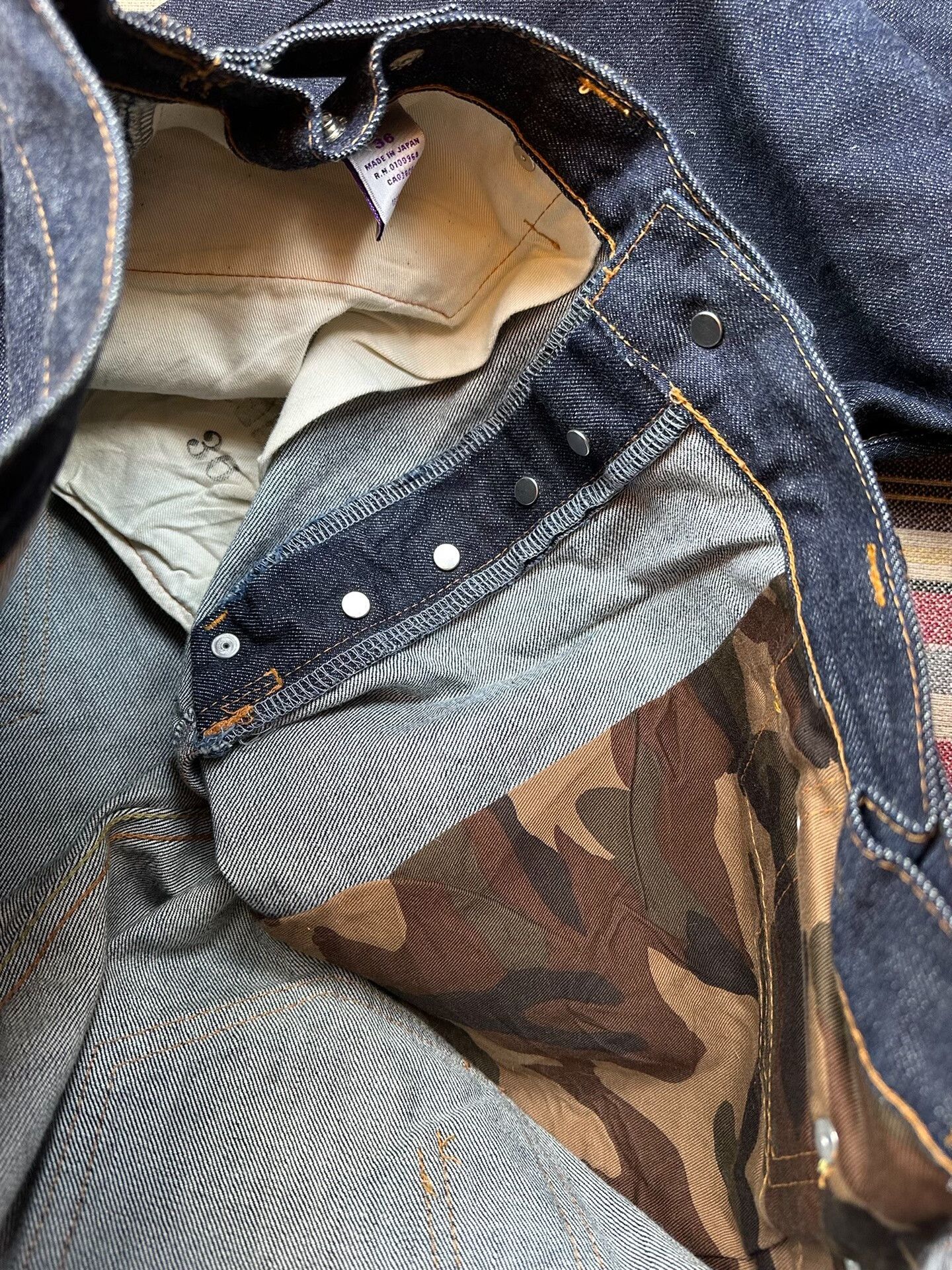 Prps vintage prps denim pants in dark blue Size US 36 / EU 52 - 8 Thumbnail