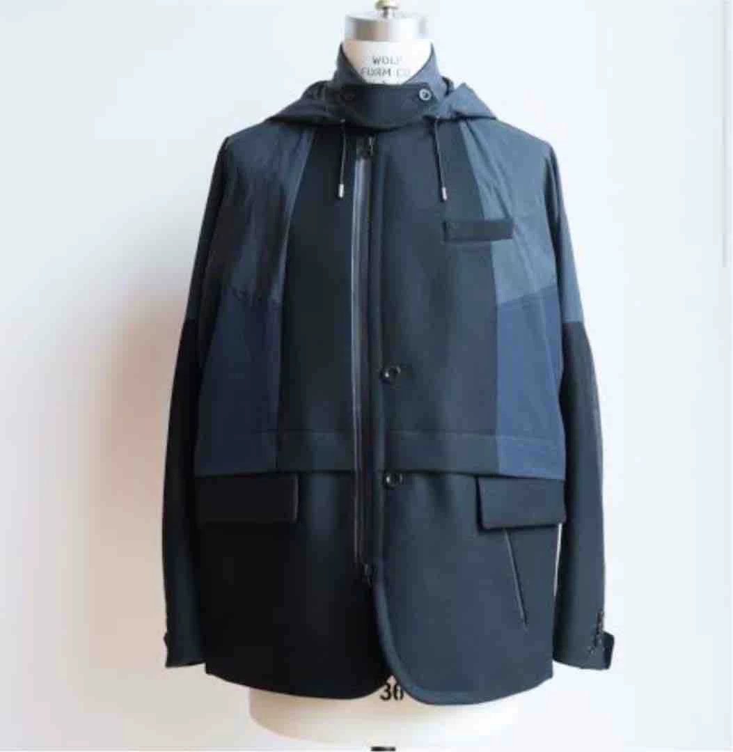 Sacai sacai men's oversized jacket autumn winter Size US S / EU 44-46 / 1 - 2 Thumbnail