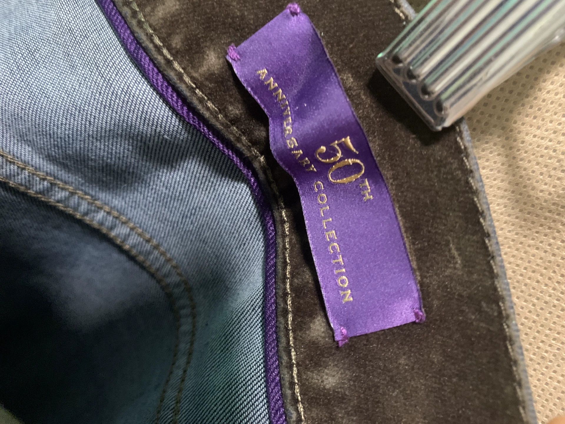 Ralph Lauren Purple Label ralph lauren 50th anniversary velvet pants Size US 30 / EU 46 - 6 Thumbnail