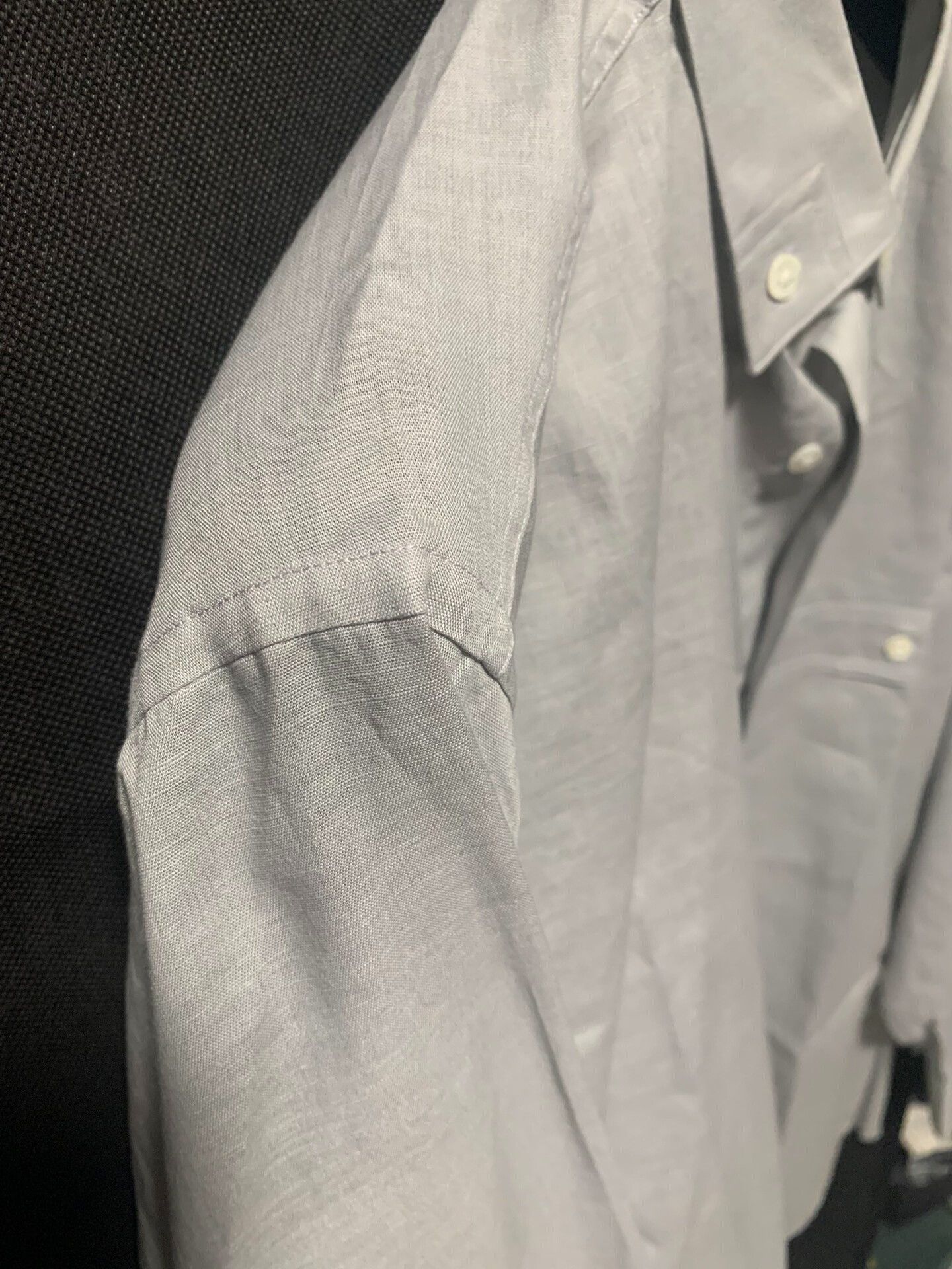 Giorgio Armani Giorgio Armani Cotton Linen Blend Long Sleeve Shirt Size US M / EU 48-50 / 2 - 4 Thumbnail