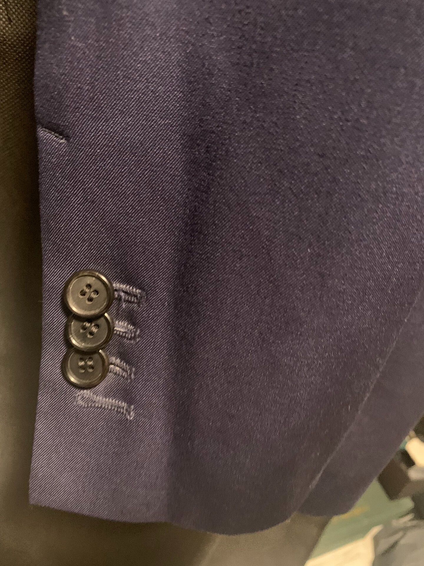 Calvin Klein 205W39NYC double-breasted navy blazer by calvin klein Size US S / EU 44-46 / 1 - 5 Thumbnail