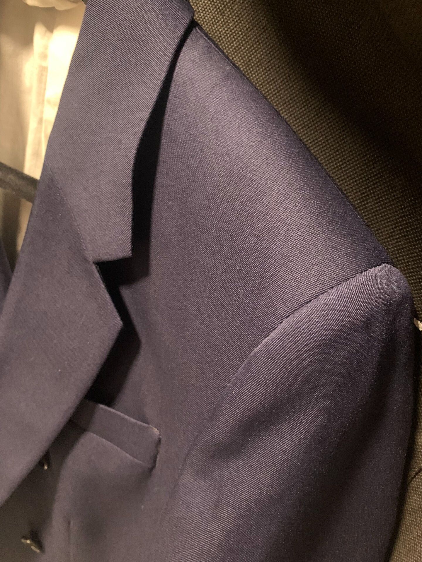 Calvin Klein 205W39NYC double-breasted navy blazer by calvin klein Size US S / EU 44-46 / 1 - 2 Thumbnail