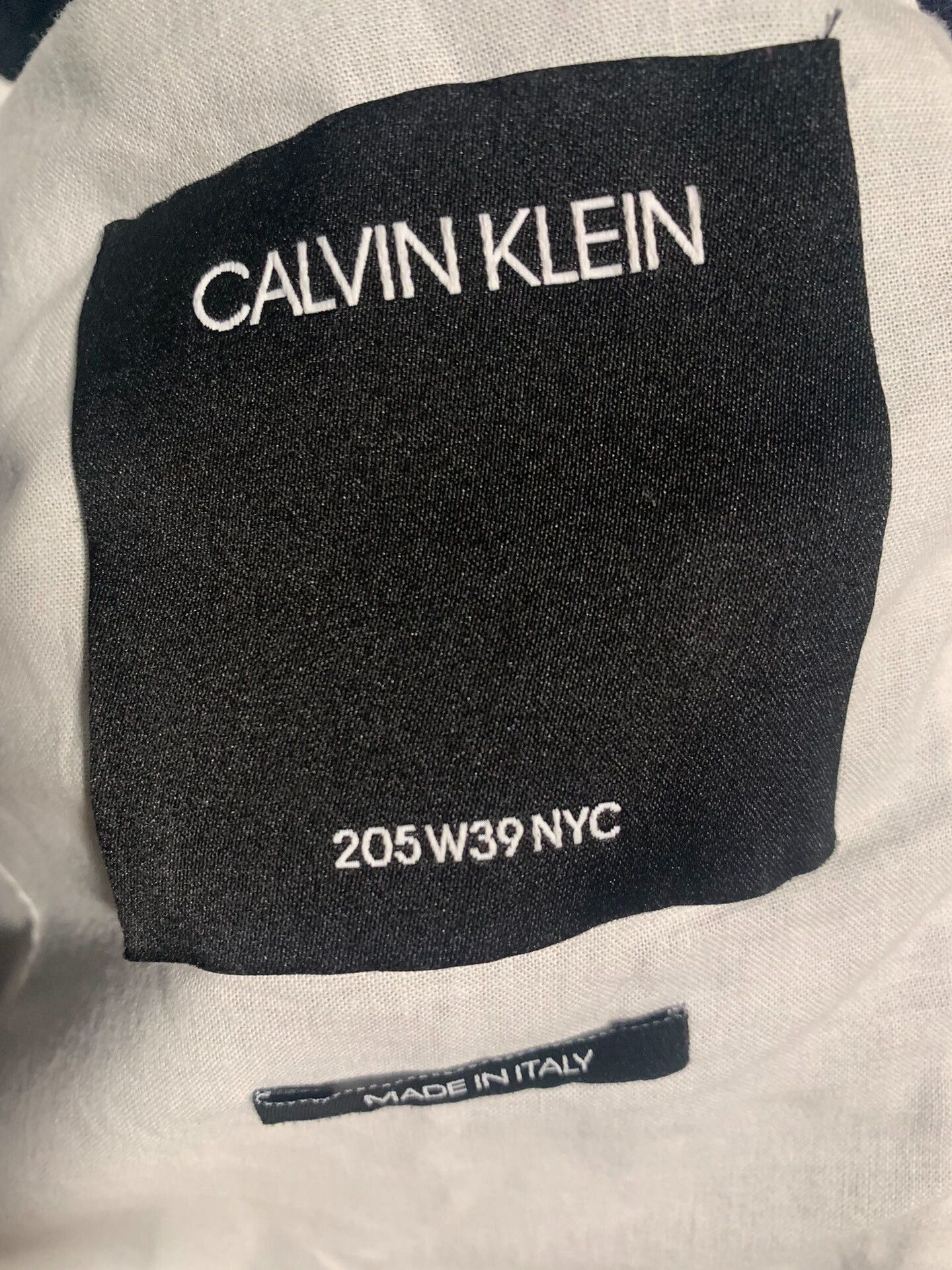 Calvin Klein 205W39NYC double-breasted navy blazer by calvin klein Size US S / EU 44-46 / 1 - 6 Thumbnail