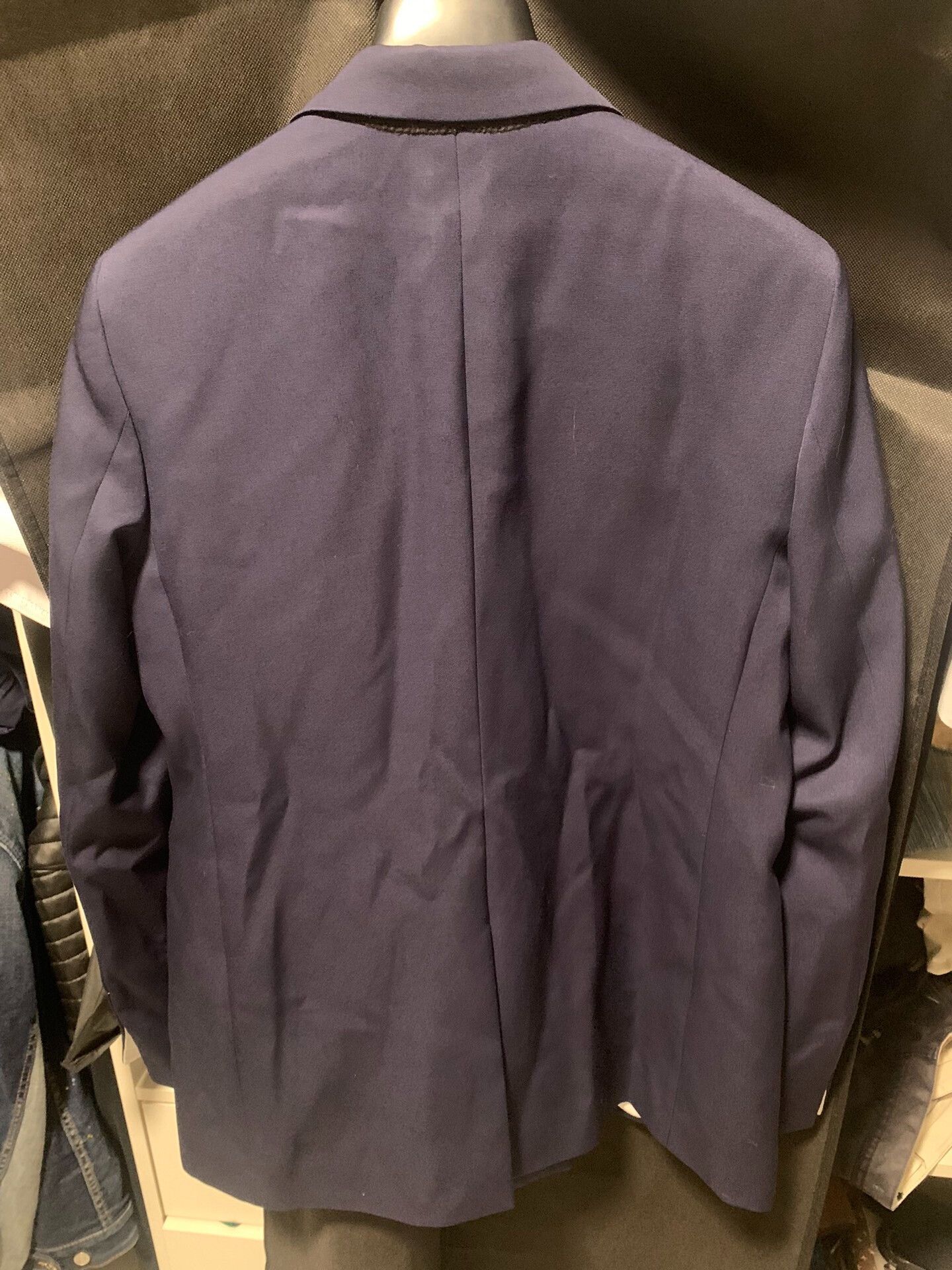 Calvin Klein 205W39NYC double-breasted navy blazer by calvin klein Size US S / EU 44-46 / 1 - 4 Thumbnail