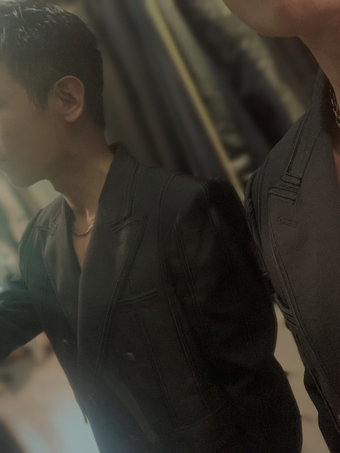 Saint Laurent Paris elegant black tailored double-breasted blazer Size US L / EU 52-54 / 3 - 7 Thumbnail