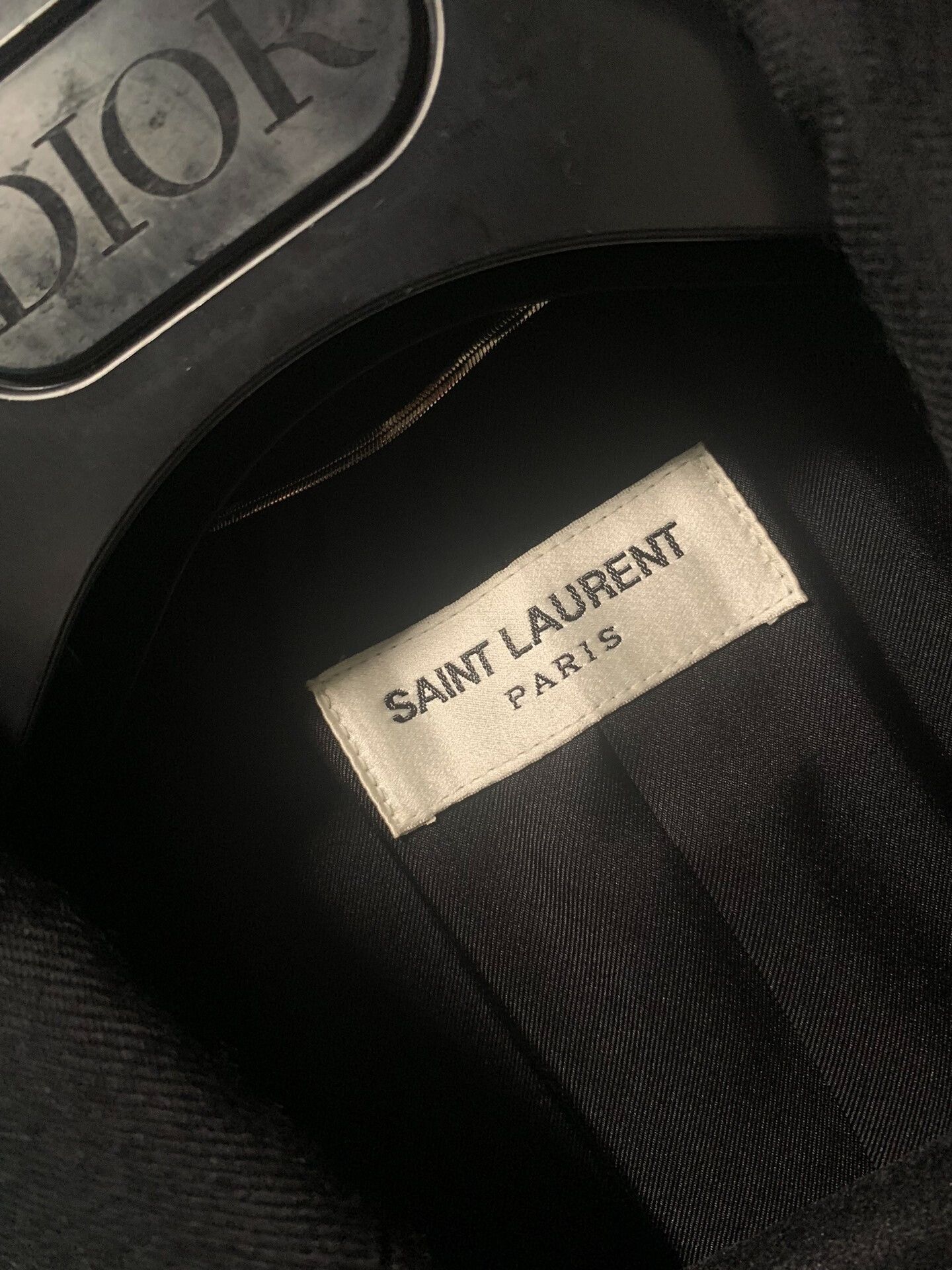 Saint Laurent Paris elegant black tailored double-breasted blazer Size US L / EU 52-54 / 3 - 2 Thumbnail