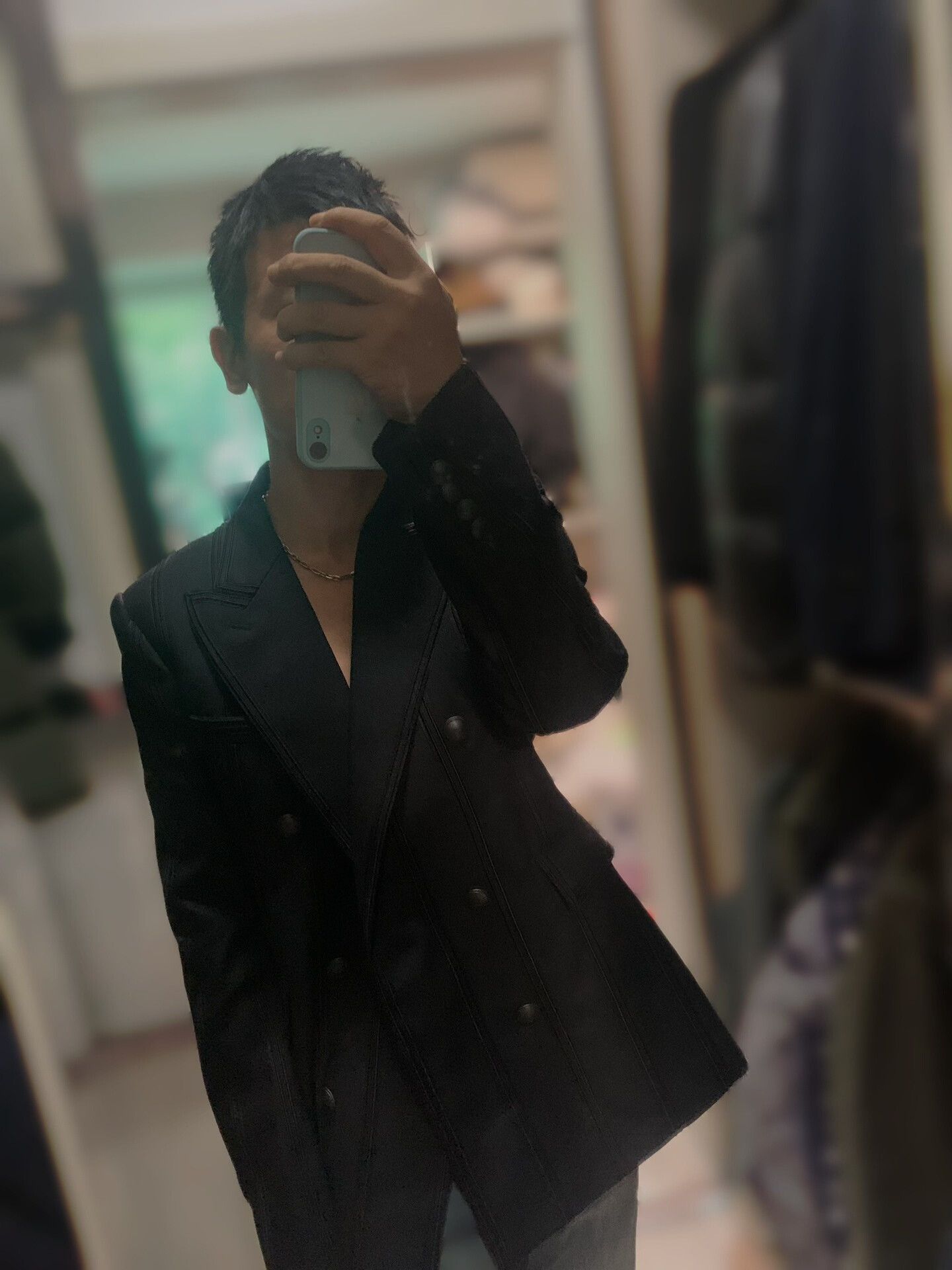 Saint Laurent Paris elegant black tailored double-breasted blazer Size US L / EU 52-54 / 3 - 9 Thumbnail