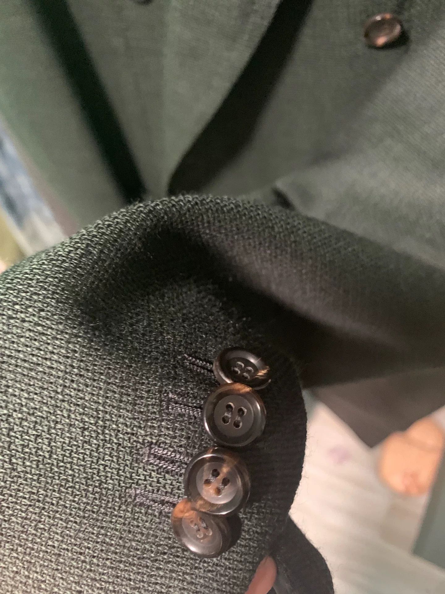 Stile Latino stylish dark green wool blazer Size US M / EU 48-50 / 2 - 5 Thumbnail