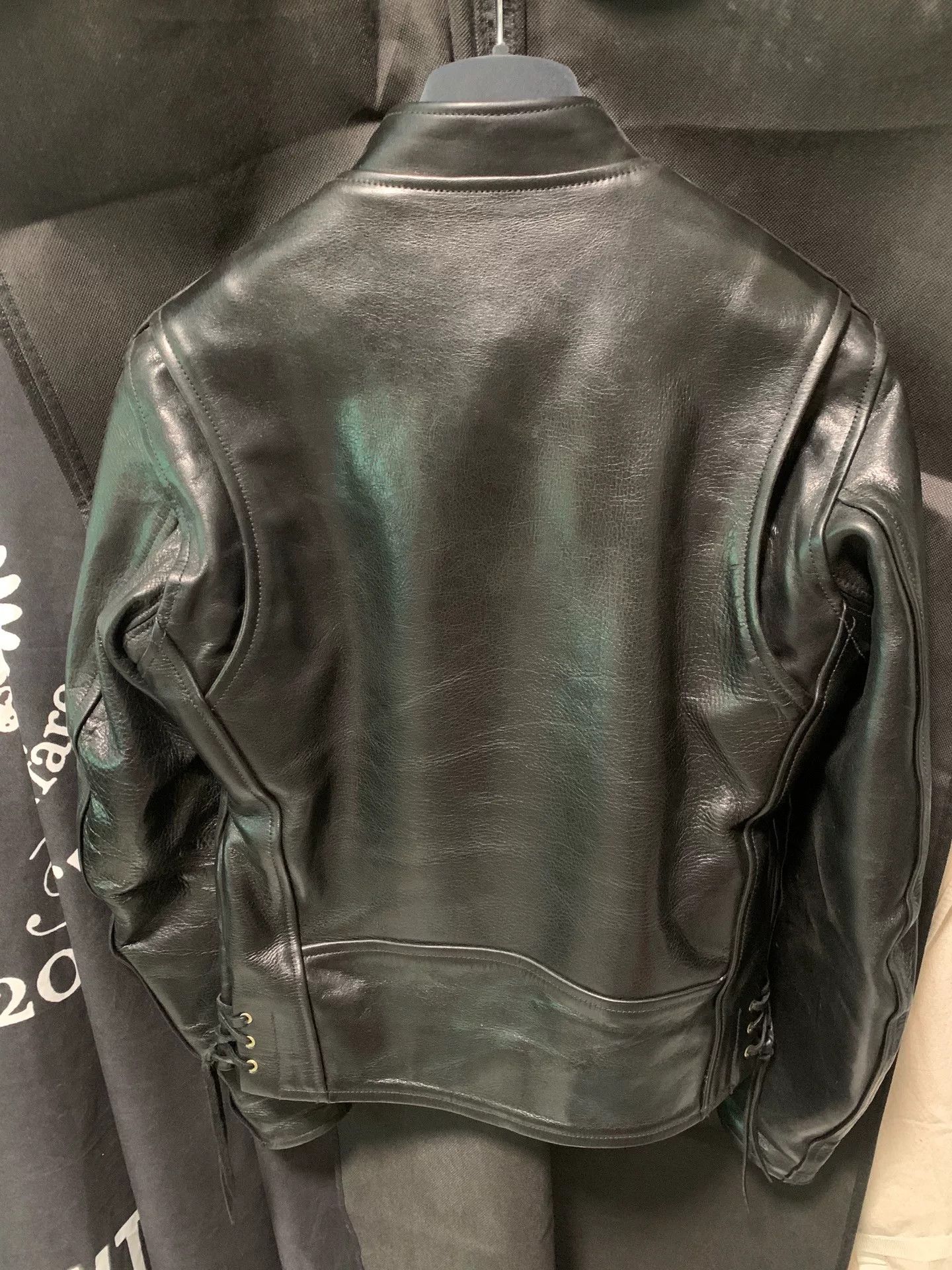 Y's handcrafted leather biker jacket in size 38 Size US M / EU 48-50 / 2 - 4 Thumbnail