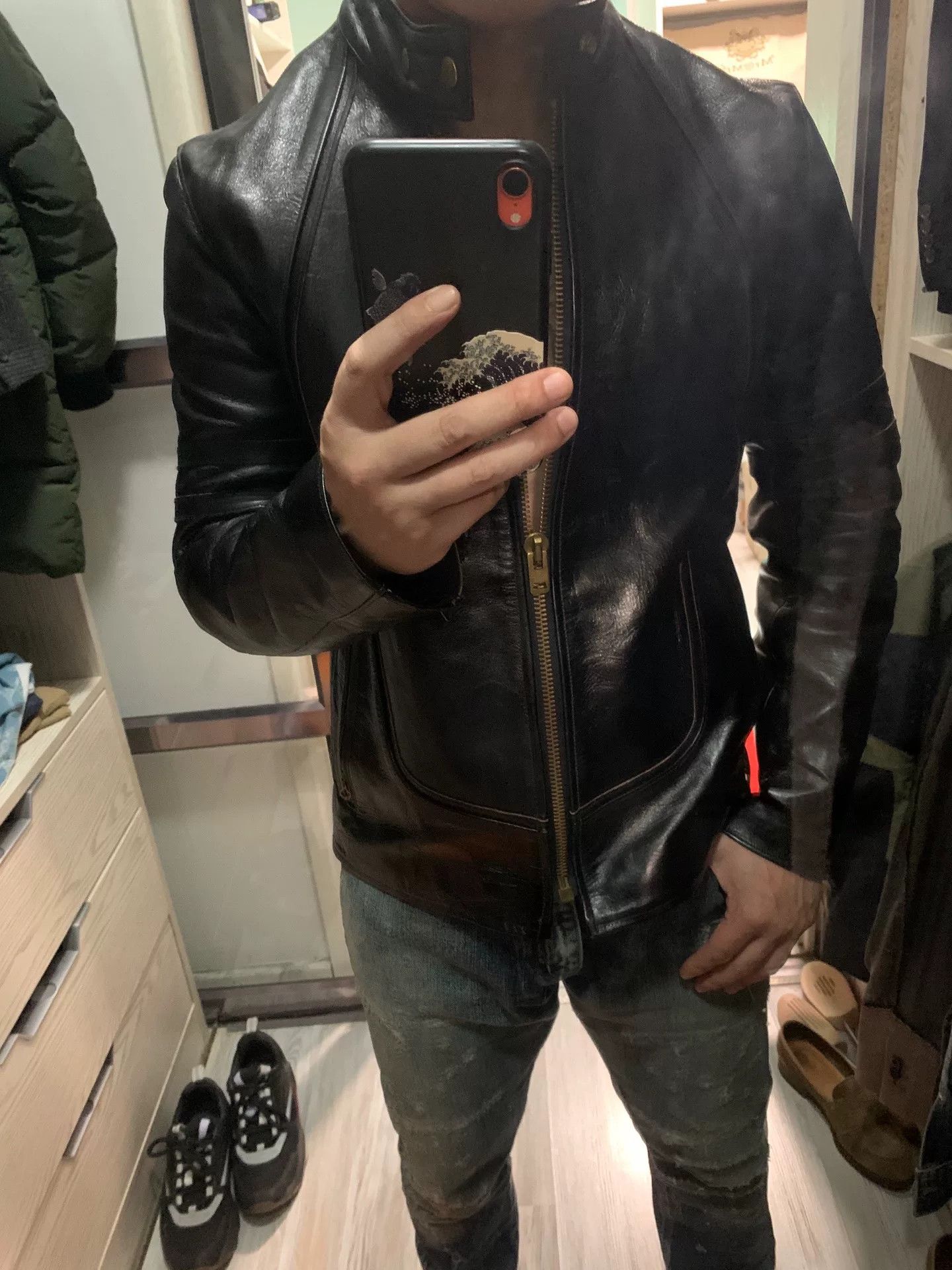 Fine Creek fine creek leather j100 style jacket Size US M / EU 48-50 / 2 - 2 Thumbnail