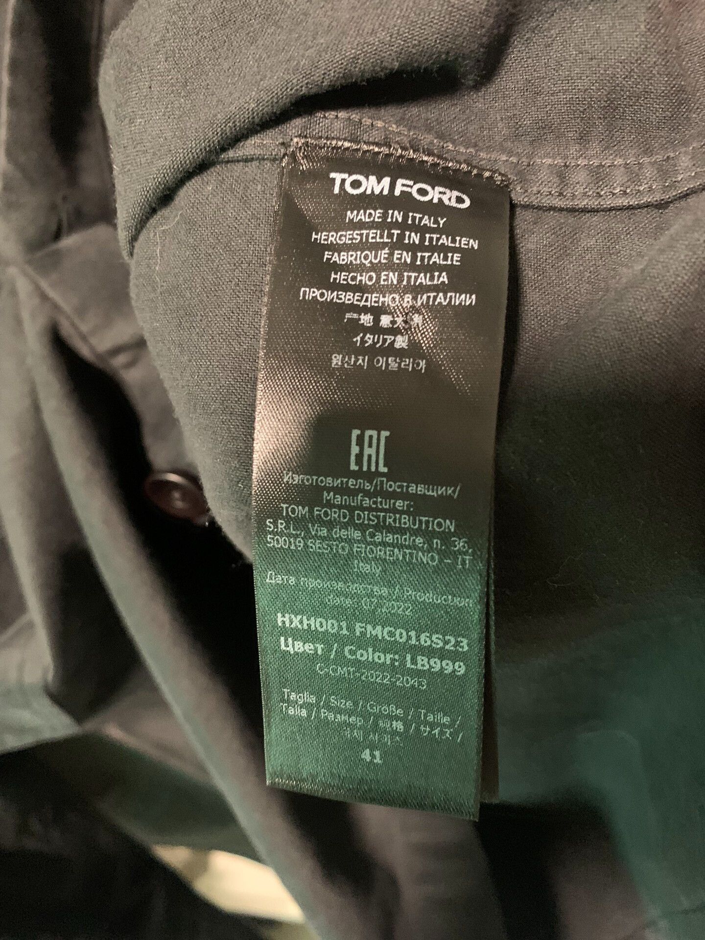 Tom Ford tom ford classic black jacket size 50 Size US L / EU 52-54 / 3 - 4 Thumbnail