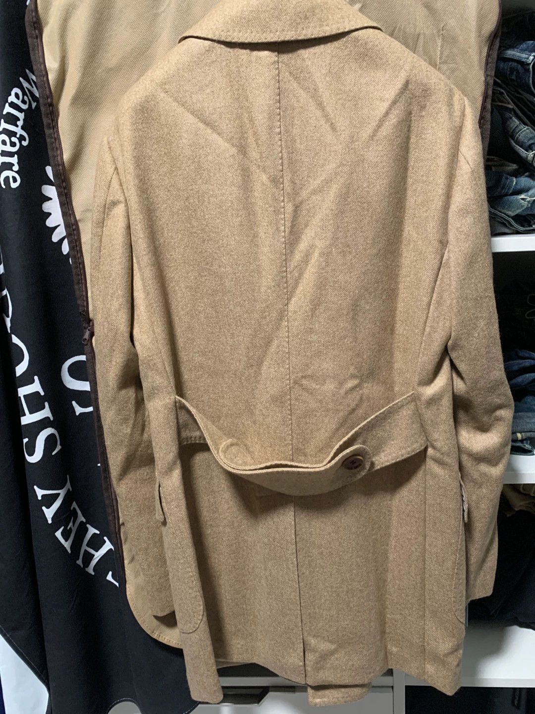 Ring Jacket brand new double-breasted jacket in brown Size US L / EU 52-54 / 3 - 3 Thumbnail