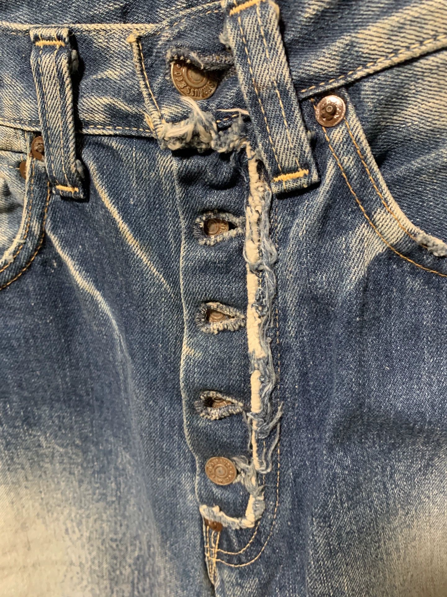 LVC classic distressed high-end jeans lvc Size US 28 / EU 44 - 2 Thumbnail