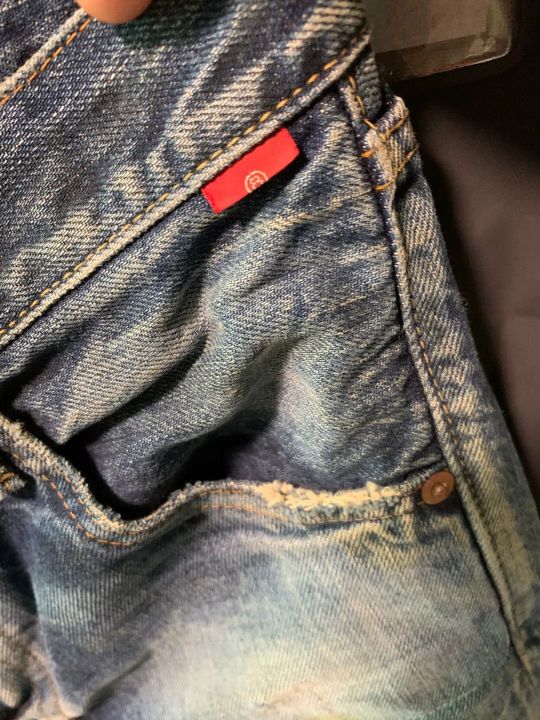 ANACHRONORM stylish raw denim slim fit jeans W30 Size US 30 / EU 46 - 5 Thumbnail