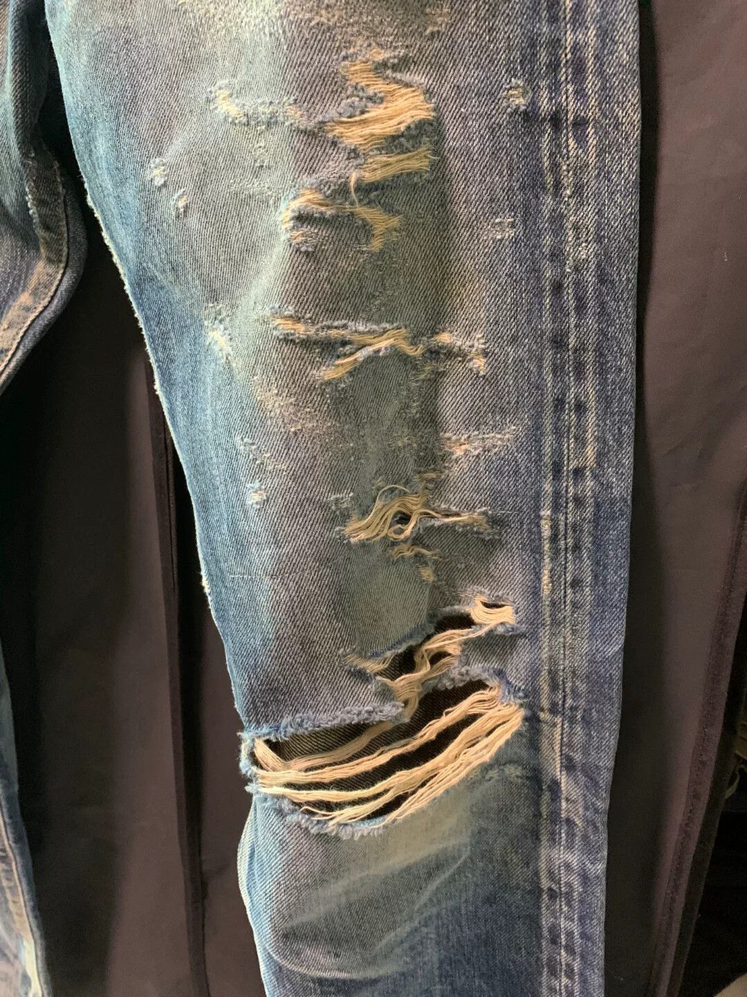 ANACHRONORM stylish raw denim slim fit jeans W30 Size US 30 / EU 46 - 3 Thumbnail