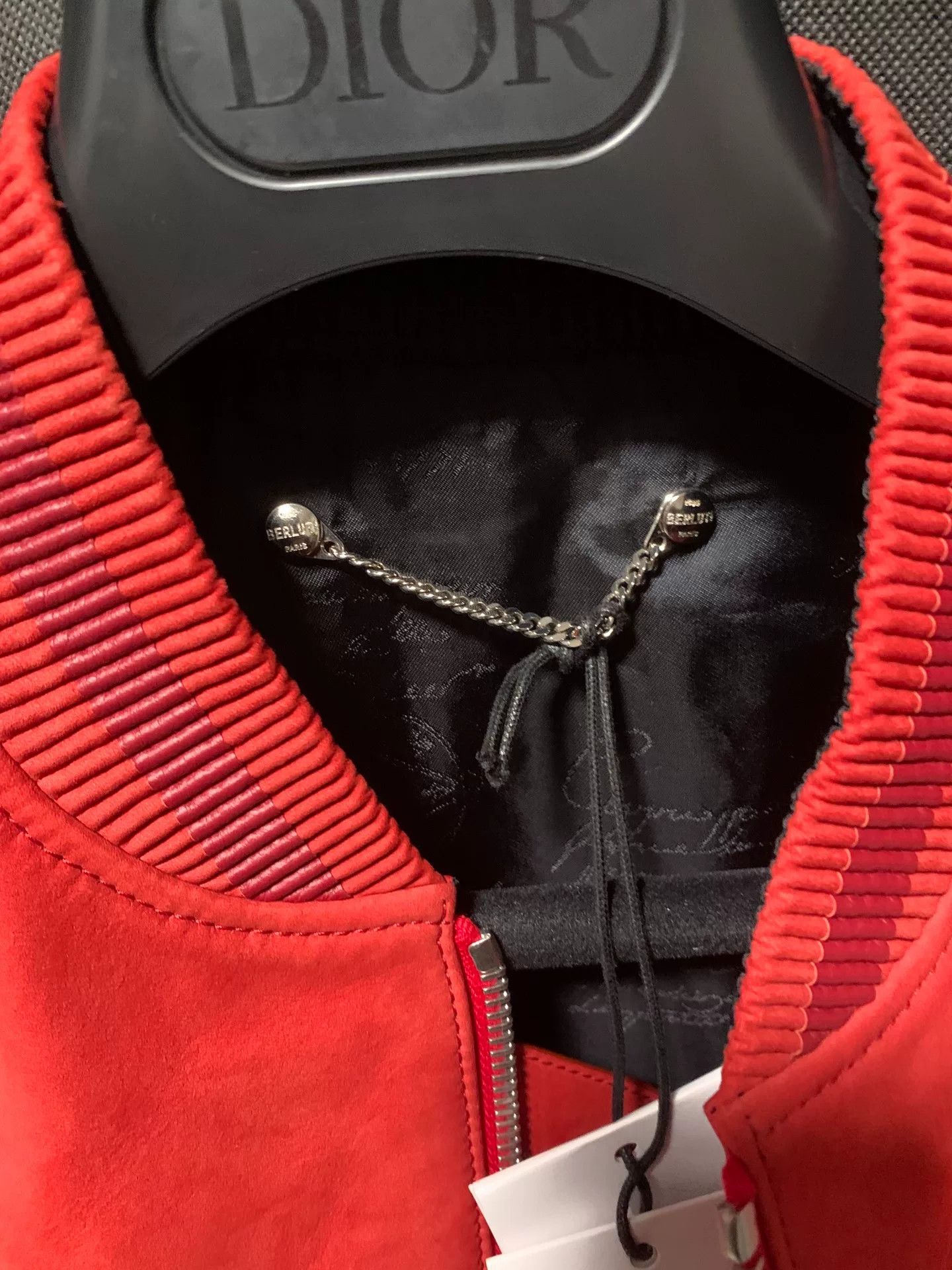 Berluti berluti red leather bomber jacket size 46 Size US L / EU 52-54 / 3 - 5 Thumbnail