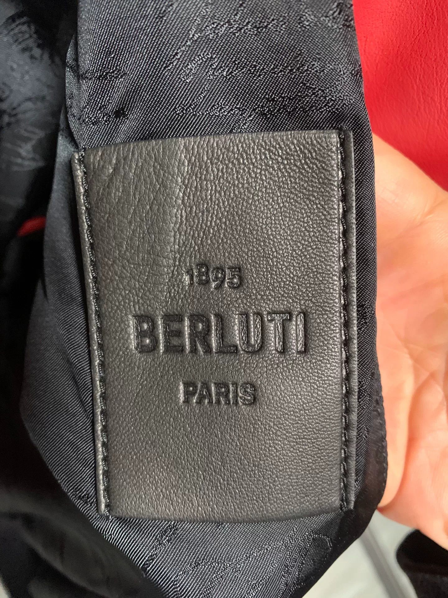 Berluti berluti red leather bomber jacket size 46 Size US L / EU 52-54 / 3 - 7 Thumbnail