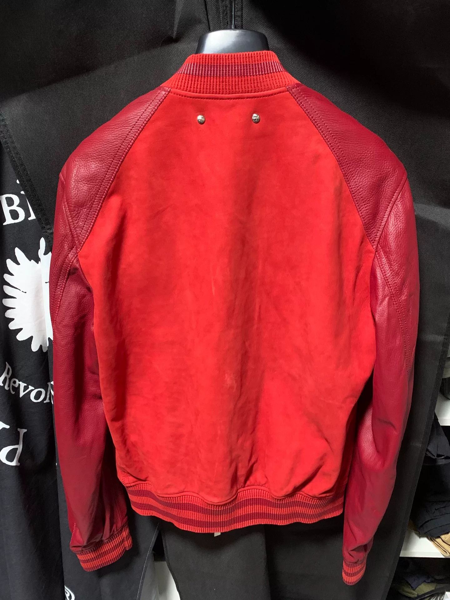 Berluti berluti red leather bomber jacket size 46 Size US L / EU 52-54 / 3 - 6 Thumbnail
