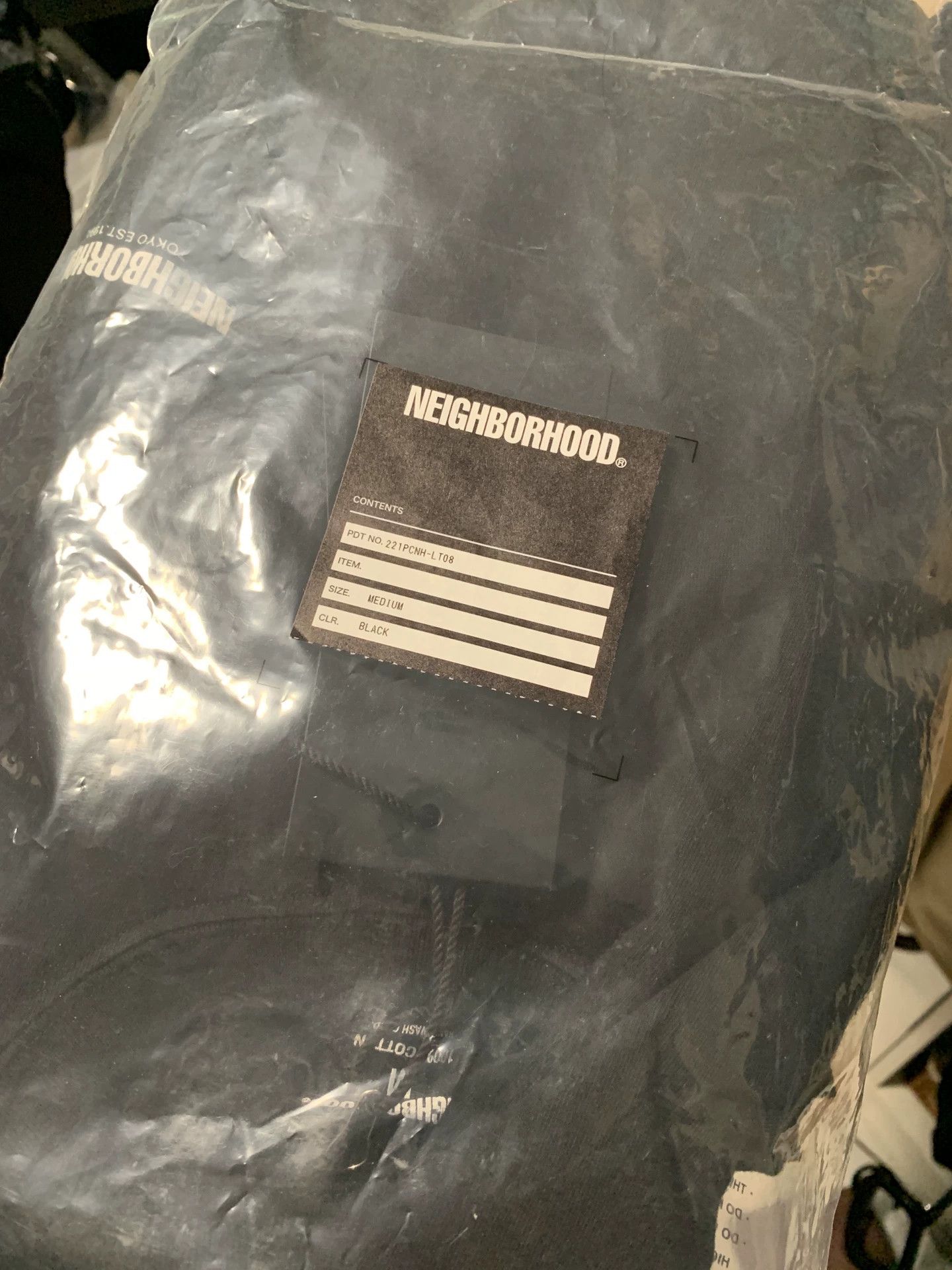 Neighborhood neighborhood black long sleeve sweatshirt Size US M / EU 48-50 / 2 - 6 Thumbnail