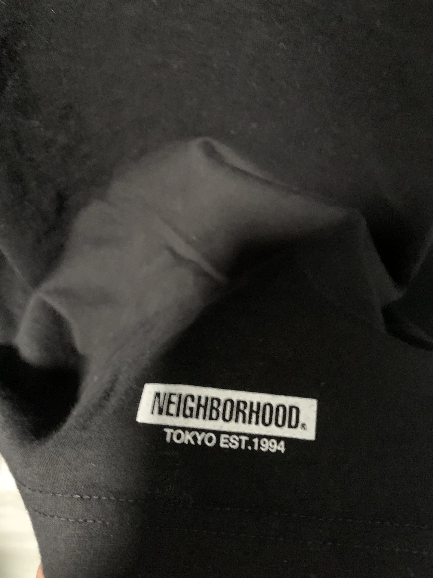 Neighborhood neighborhood black long sleeve sweatshirt Size US M / EU 48-50 / 2 - 5 Thumbnail