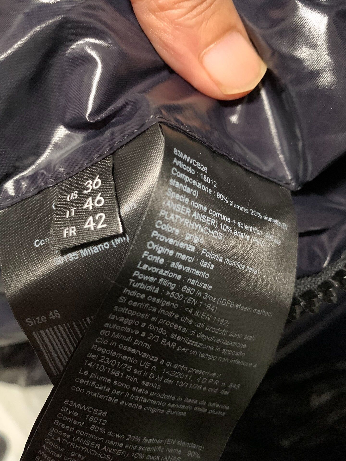 Calvin Klein 205W39NYC calvin klein oversized puffer jacket Size US M / EU 48-50 / 2 - 8 Thumbnail