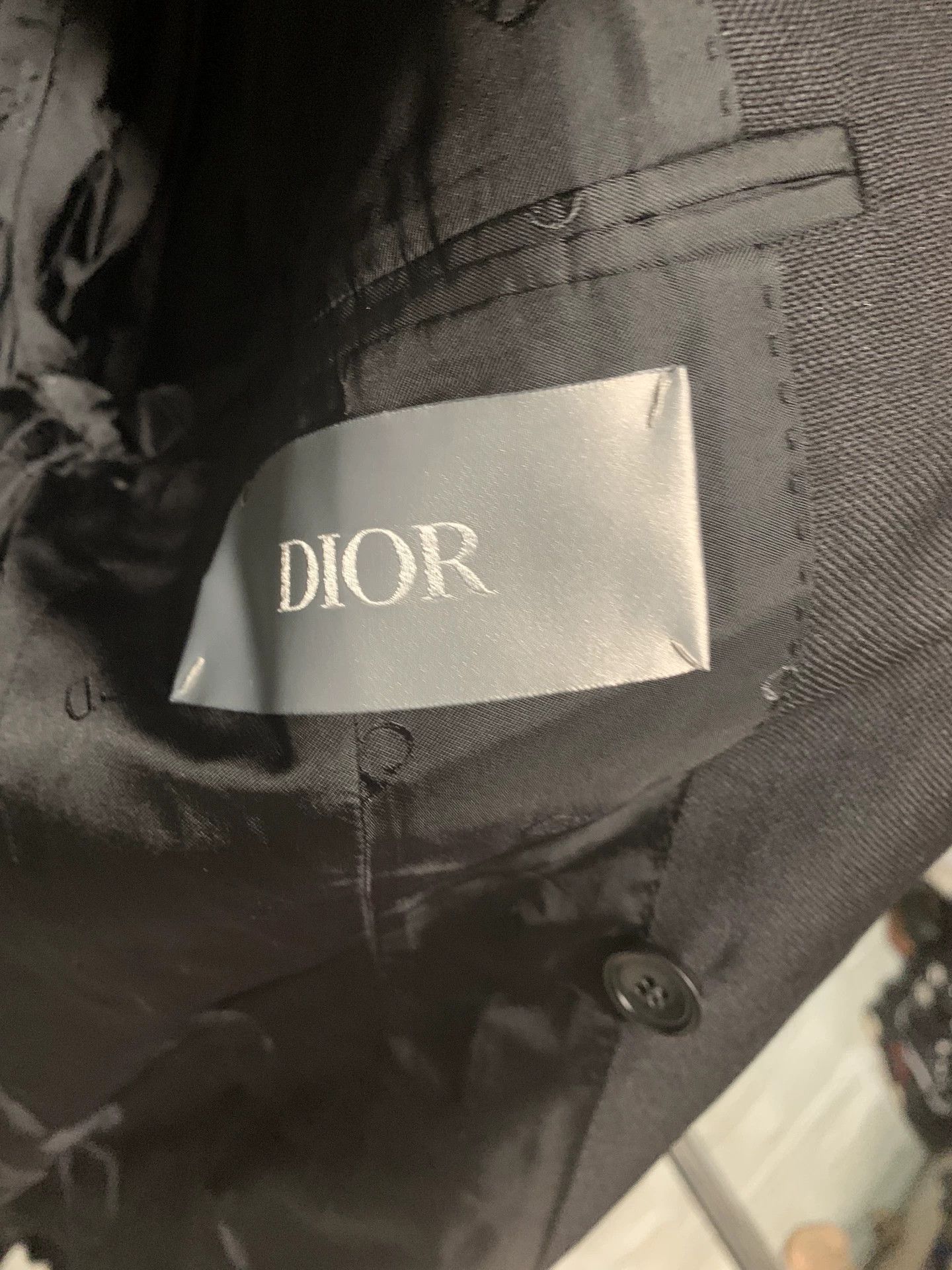 Dior classic black wool coat by dior homme Size US M / EU 48-50 / 2 - 3 Thumbnail