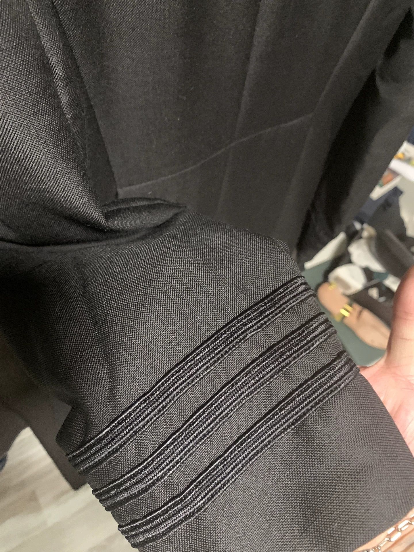 Dior classic black wool coat by dior homme Size US M / EU 48-50 / 2 - 5 Thumbnail