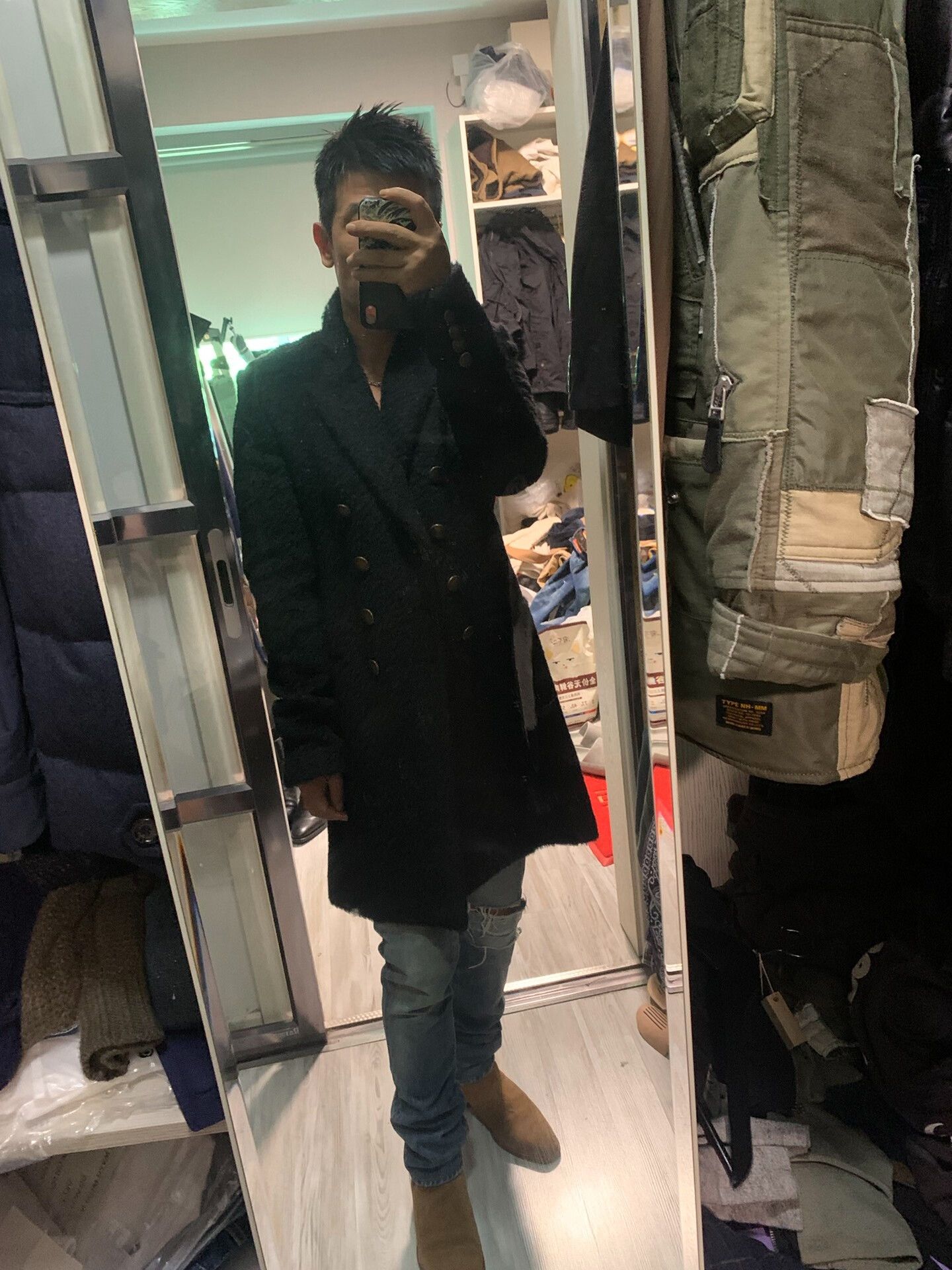 Saint Laurent Paris new saint laurent fur coat size 46 Size US L / EU 52-54 / 3 - 9 Thumbnail