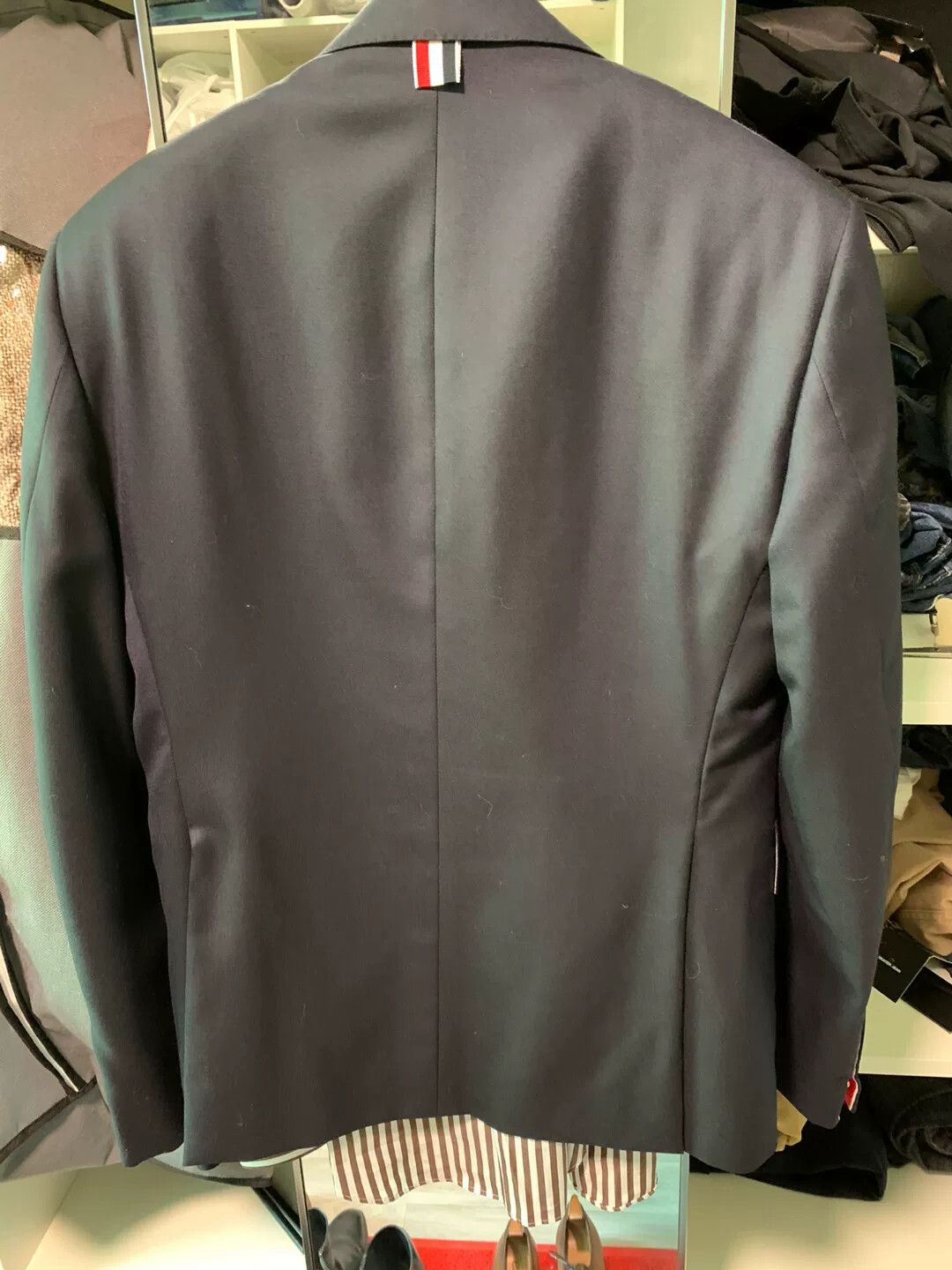 Thom Browne thom browne classic wool single-breasted blazer Size US S / EU 44-46 / 1 - 6 Thumbnail