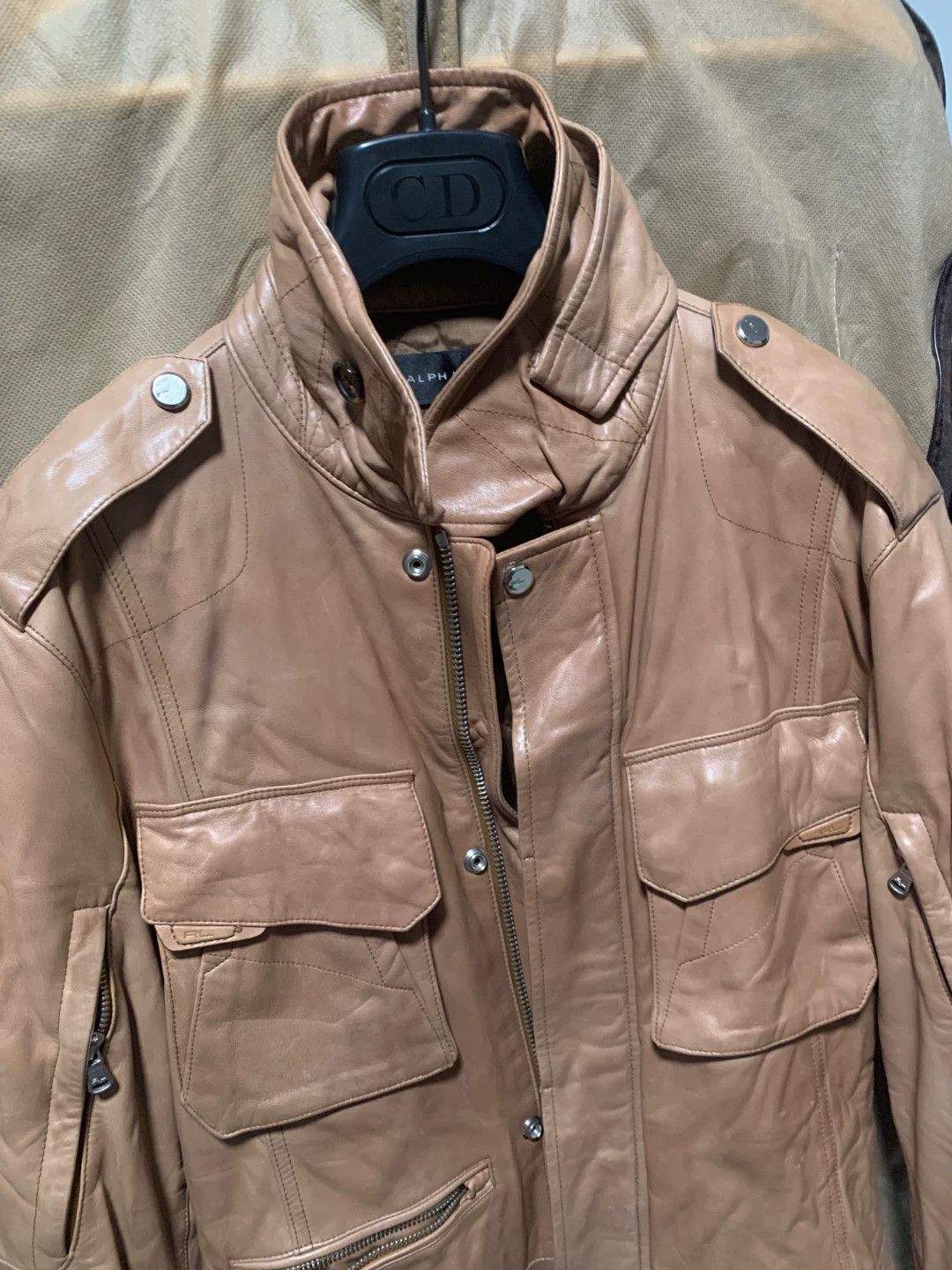 Ralph Lauren Black Label ralph lauren leather jacket in classic style Size US S / EU 44-46 / 1 - 7 Thumbnail