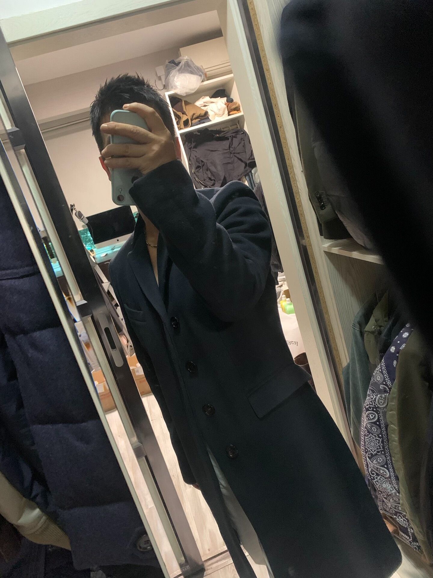 Burberry burberry black label wool trench coat Size US L / EU 52-54 / 3 - 7 Thumbnail