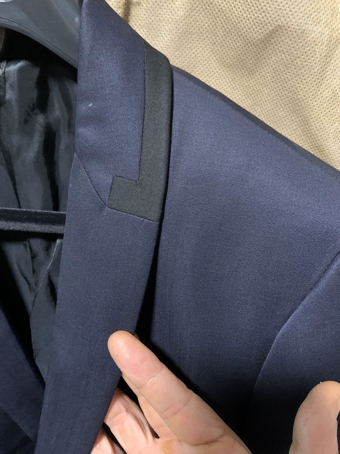 Dior Dior Homme Wool Suit Jacket in Navy Blue Size US L / EU 52-54 / 3 - 2 Thumbnail