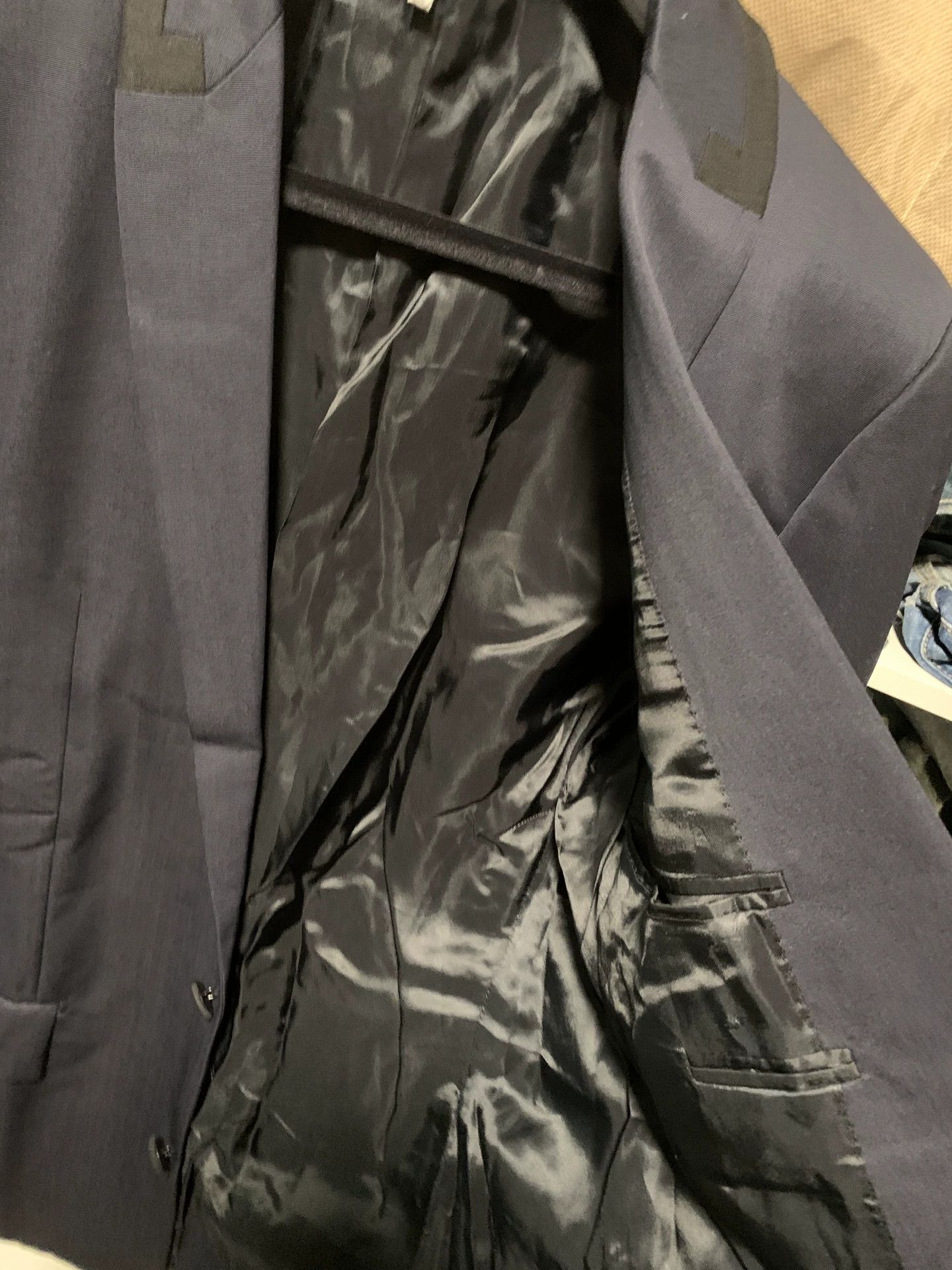 Dior Dior Homme Wool Suit Jacket in Navy Blue Size US L / EU 52-54 / 3 - 5 Thumbnail