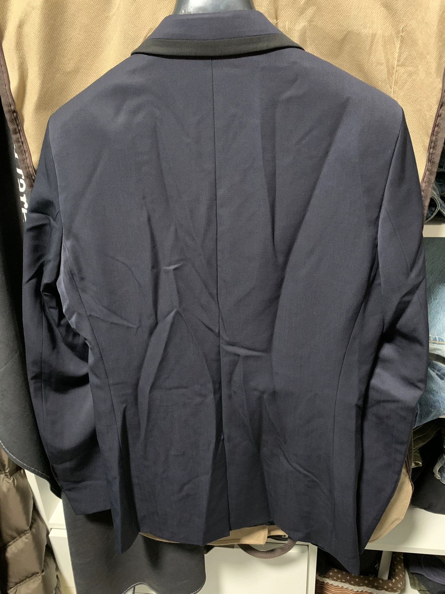 Dior Dior Homme Wool Suit Jacket in Navy Blue Size US L / EU 52-54 / 3 - 6 Thumbnail