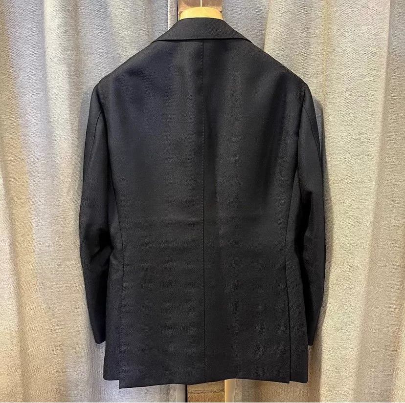 Ring Jacket navy blue tailored suit jacket for men Size US M / EU 48-50 / 2 - 7 Thumbnail