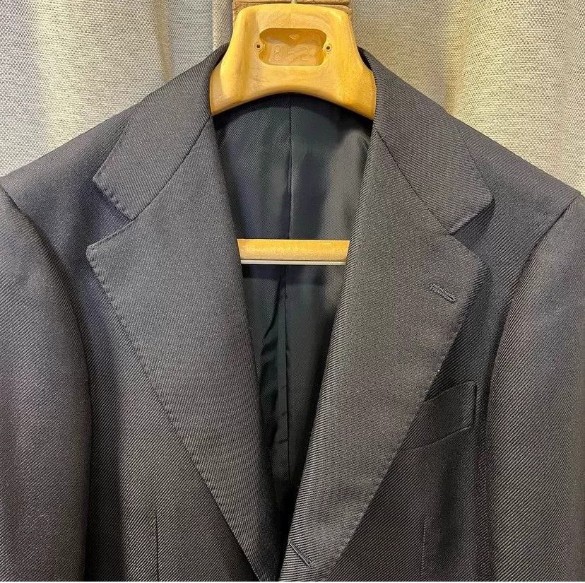 Ring Jacket navy blue tailored suit jacket for men Size US M / EU 48-50 / 2 - 3 Thumbnail