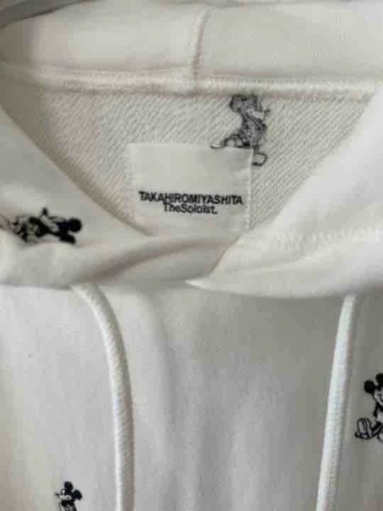 Takahiromiyashita The Soloist. soloist mickey embroidered hoodie size 46 Size US L / EU 52-54 / 3 - 6 Thumbnail