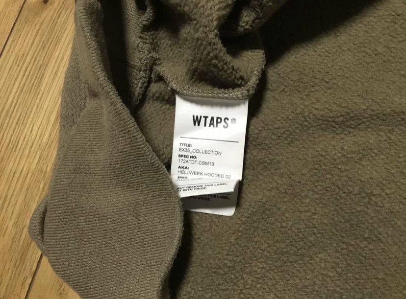 Wtaps wtaps 2017 AW EX35HELLWEEK Hoodie Size US S / EU 44-46 / 1 - 5 Thumbnail