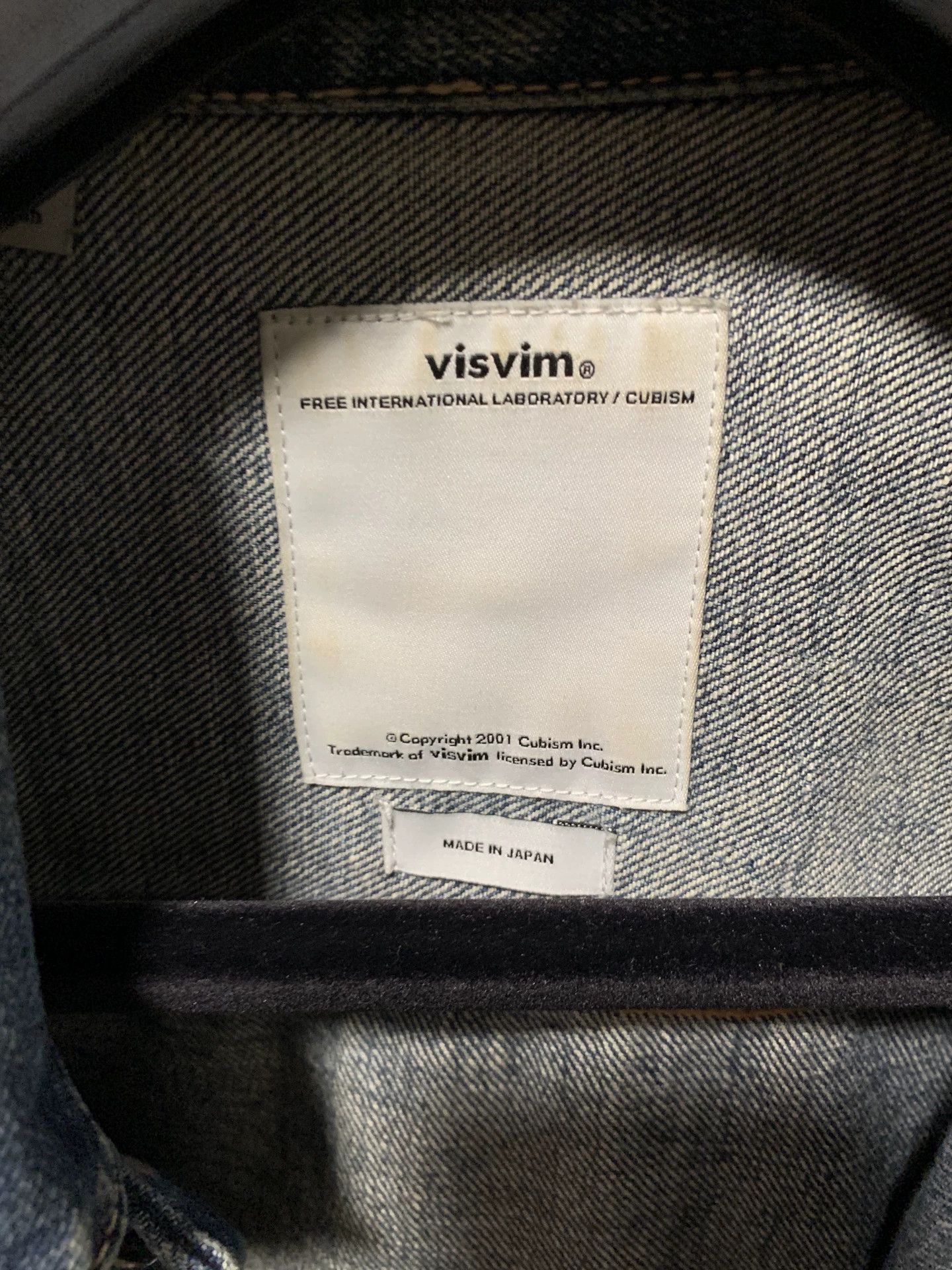 Visvim visvim 101 denim jacket vintage style Size US M / EU 48-50 / 2 - 4 Thumbnail