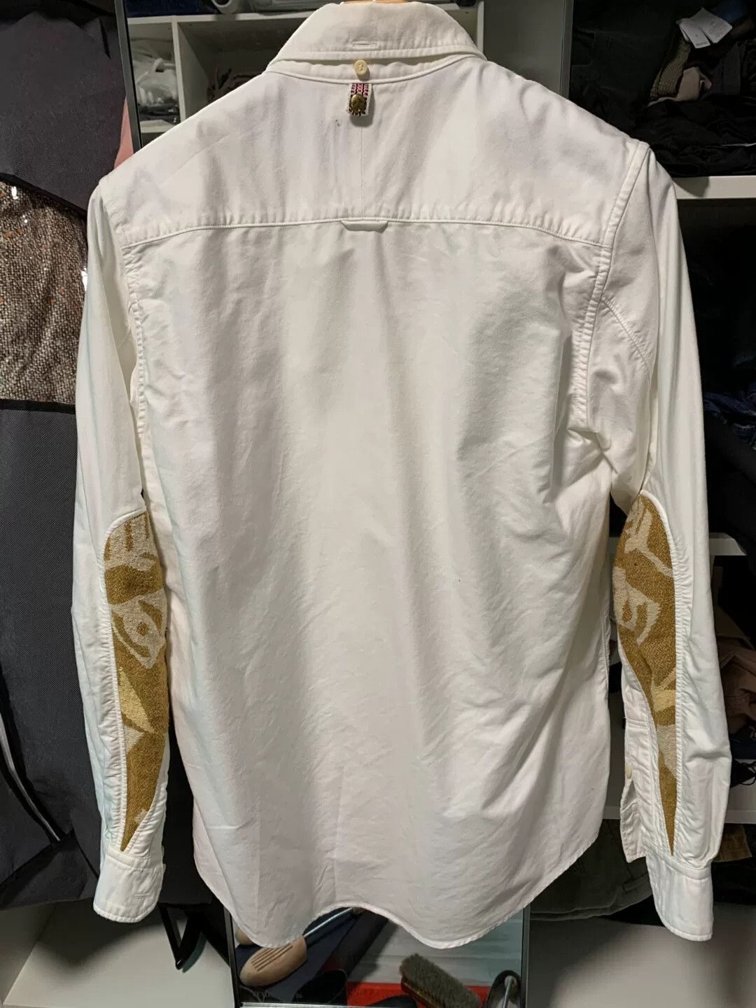 Visvim visvim white long sleeve shirt size 2 Size US M / EU 48-50 / 2 - 3 Thumbnail