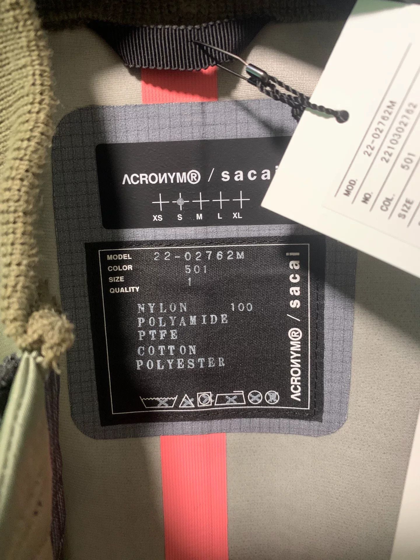 Sacai sacai acronym collaborative ma1 functional jacket Size US M / EU 48-50 / 2 - 4 Thumbnail
