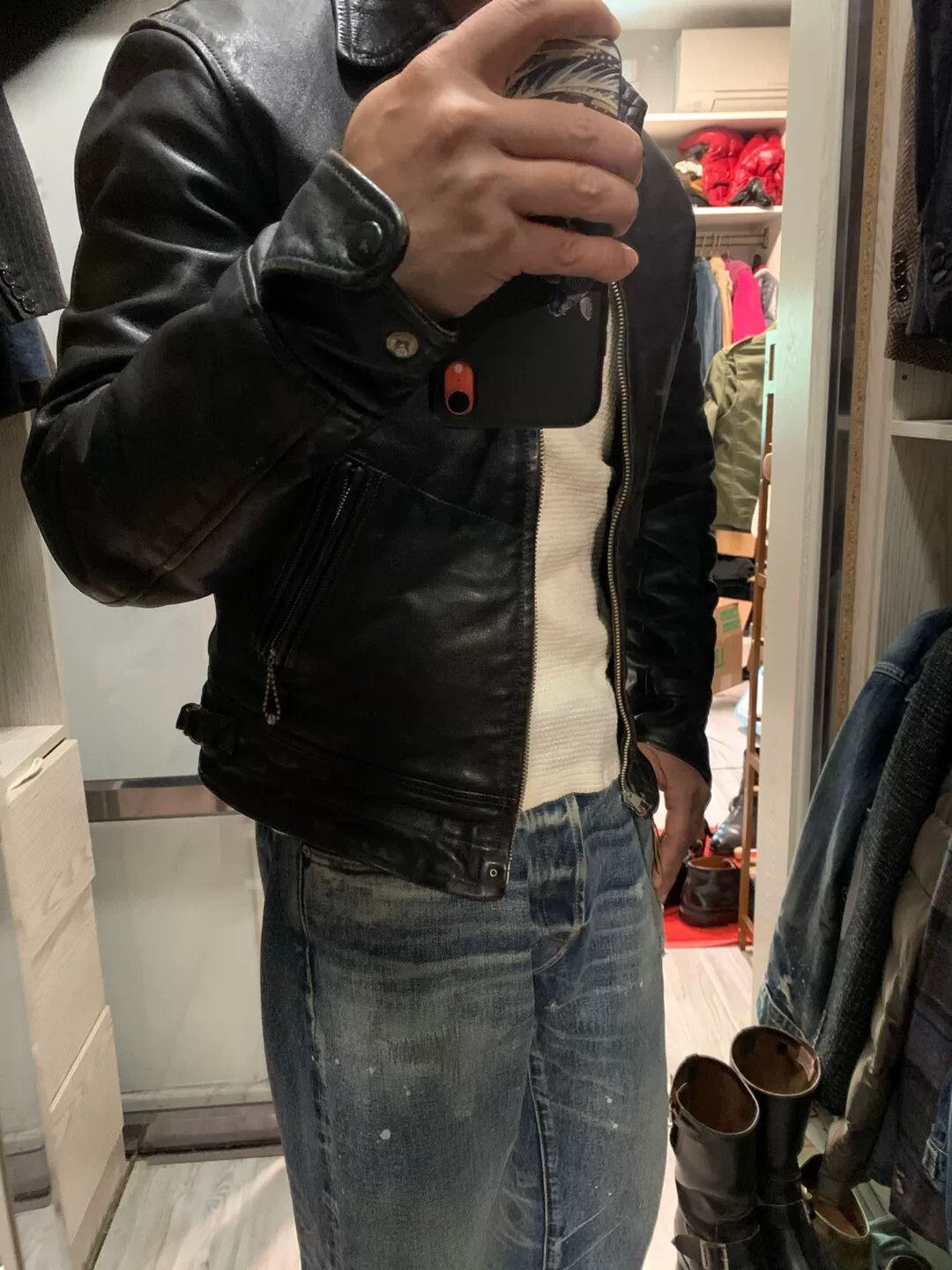 Freewheelers freewheelers leather jacket in excellent condition Size US M / EU 48-50 / 2 - 8 Thumbnail