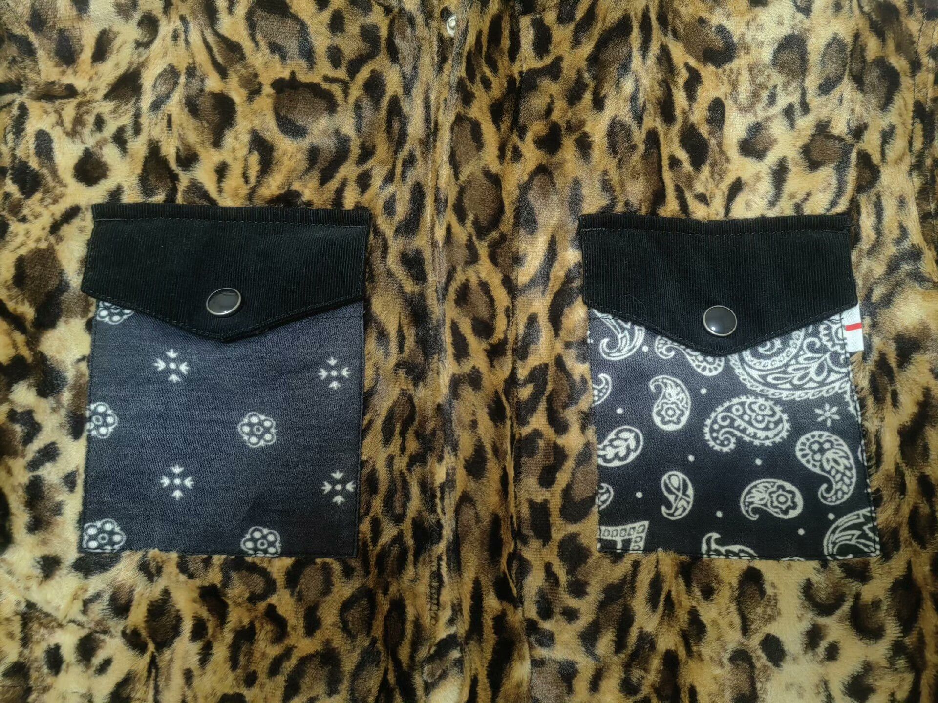 WHIZ LIMITED leopard print hooded jacket for men Size US XL / EU 56 / 4 - 6 Thumbnail