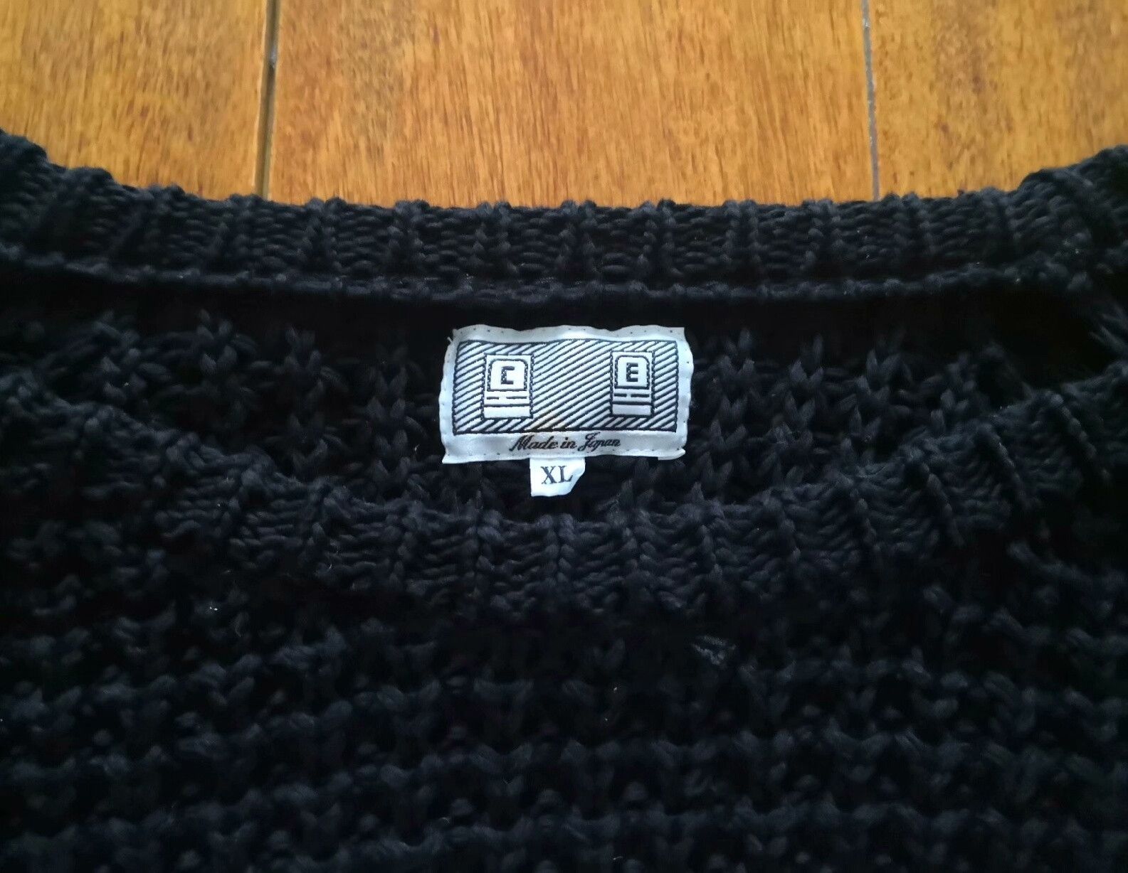 Cav Empt cav empt stripe loose waffle knit sweater Size US XL / EU 56 / 4 - 4 Thumbnail