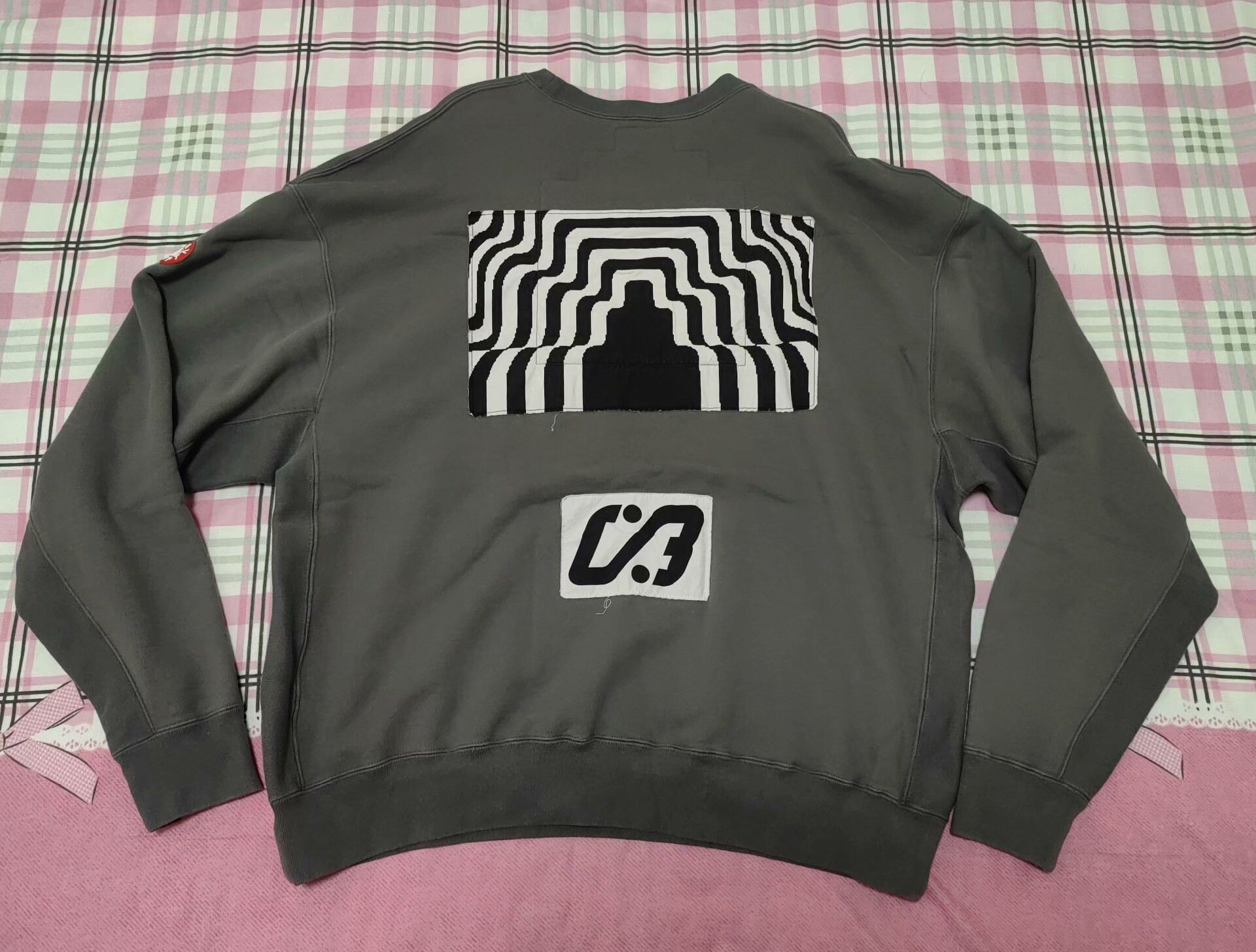 Cav Empt washed effect crew neck sweatshirt Size XL / US 12-14 / IT 48-50 - 2 Thumbnail