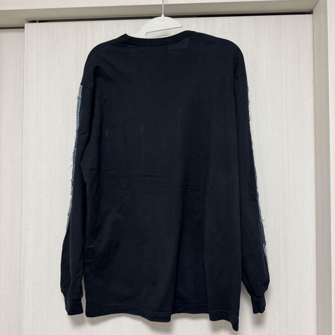 KUON KUON Boro Trimmed Long Sleeve Sweatshirt Size US S / EU 44-46 / 1 - 2 Thumbnail