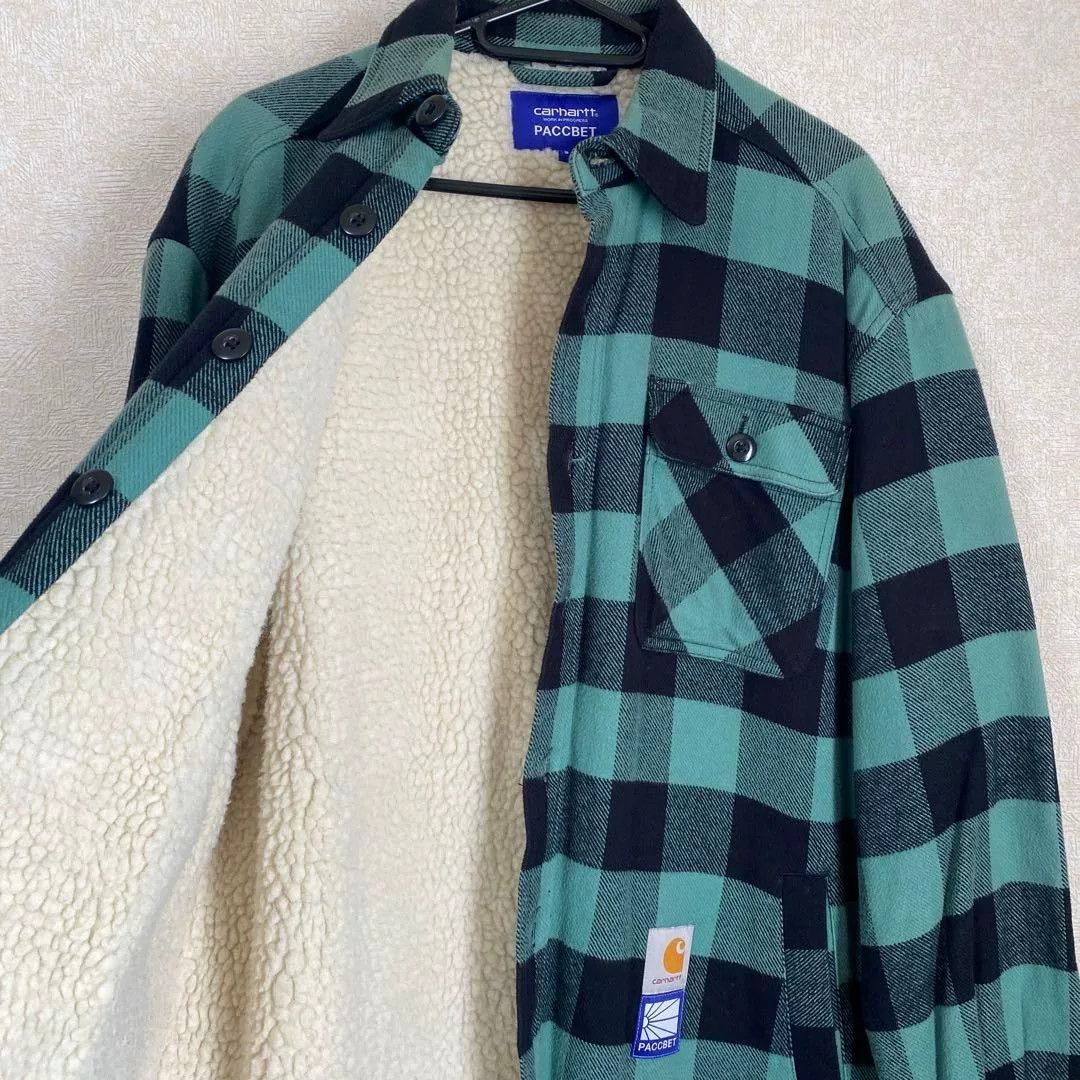 PACCBET carhartt wip × paccbet check flannel shirt Size US S / EU 44-46 / 1 - 3 Thumbnail