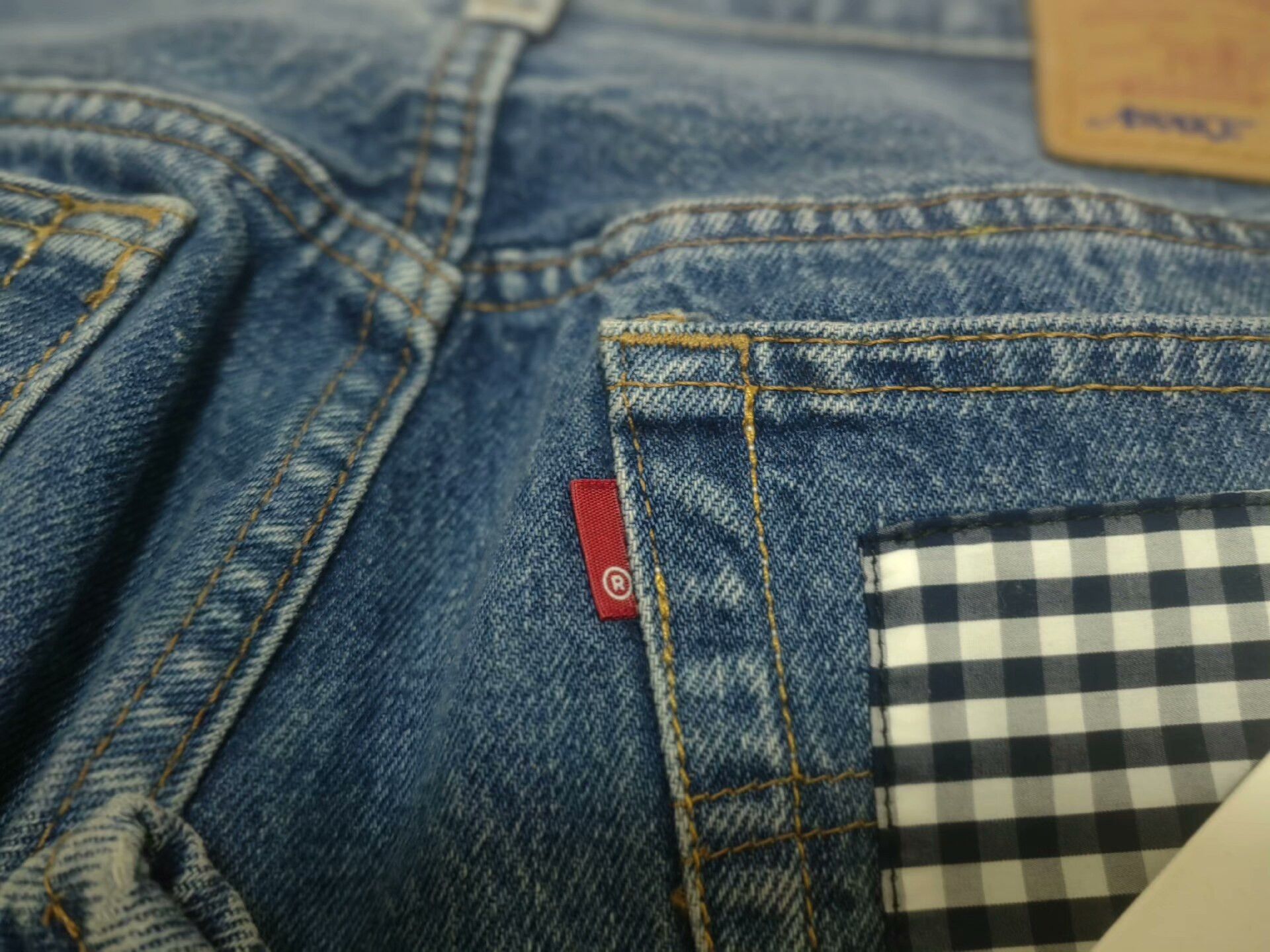 Levi's levi's awake ny patchwork denim jeans Size US 30 / EU 46 - 4 Thumbnail